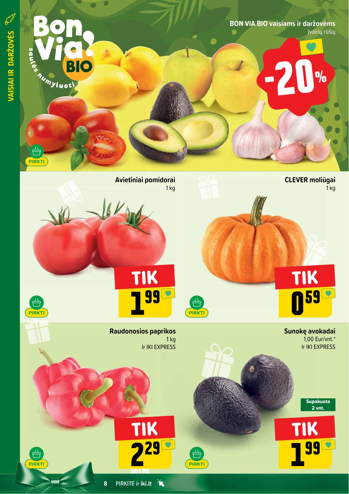 Iki - IKI savaitinis akcijų leidinys 8 puslapis