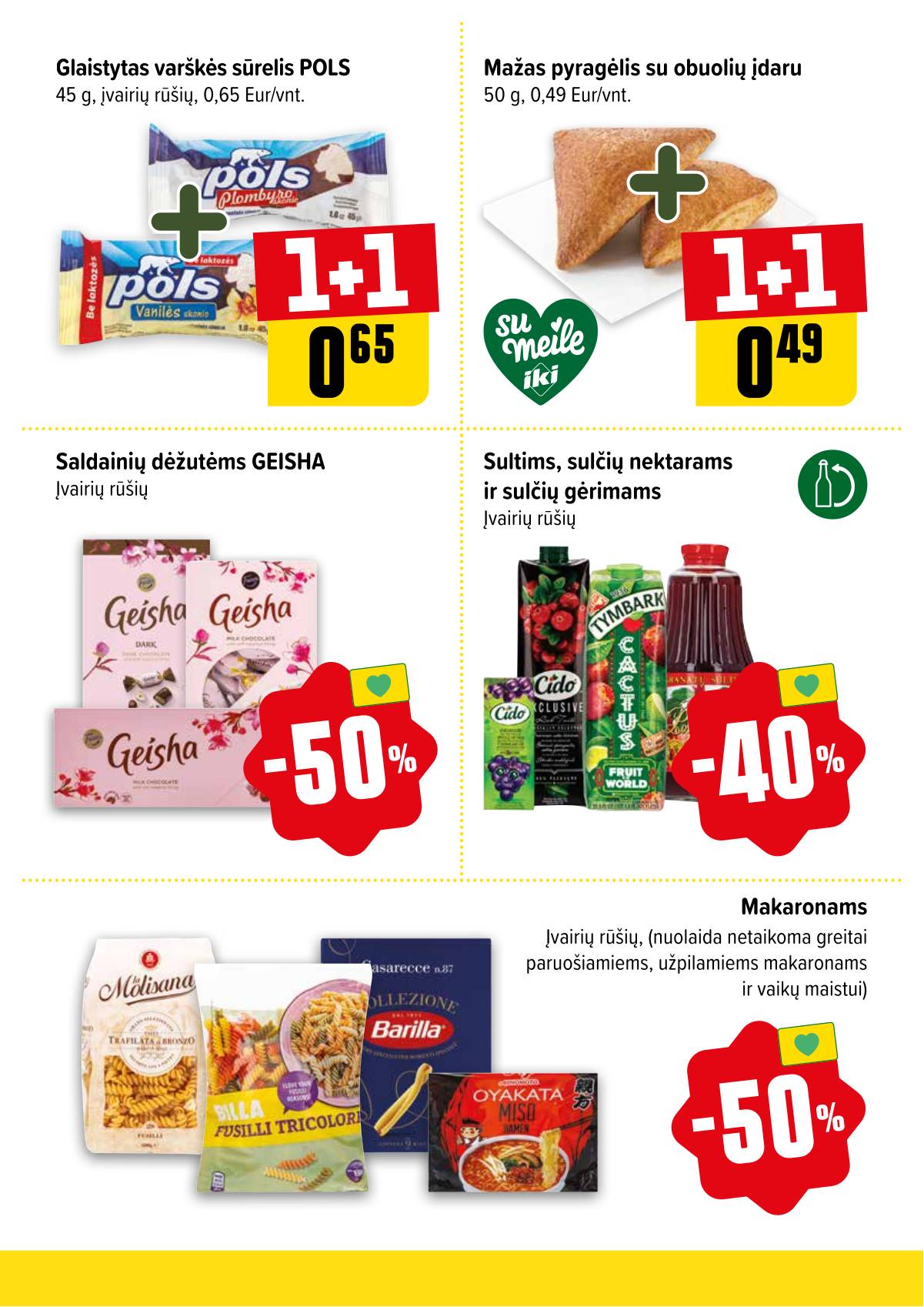 Iki - Specialūs pasiūlymai IKI Visoriai parduotuvės klientams 4 puslapis