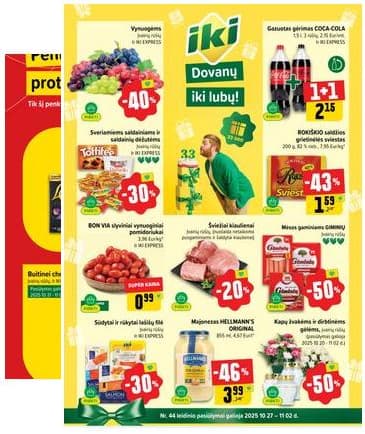 Iki - IKI savaitinis akcijų leidinys 2025-10-27 – 2025-11-02