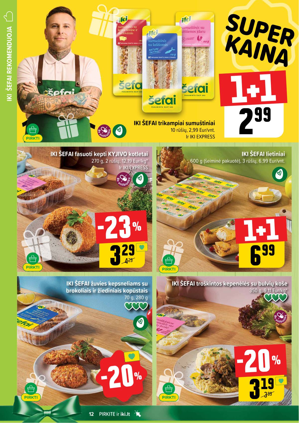 Iki - IKI savaitinis akcijų leidinys 12 puslapis