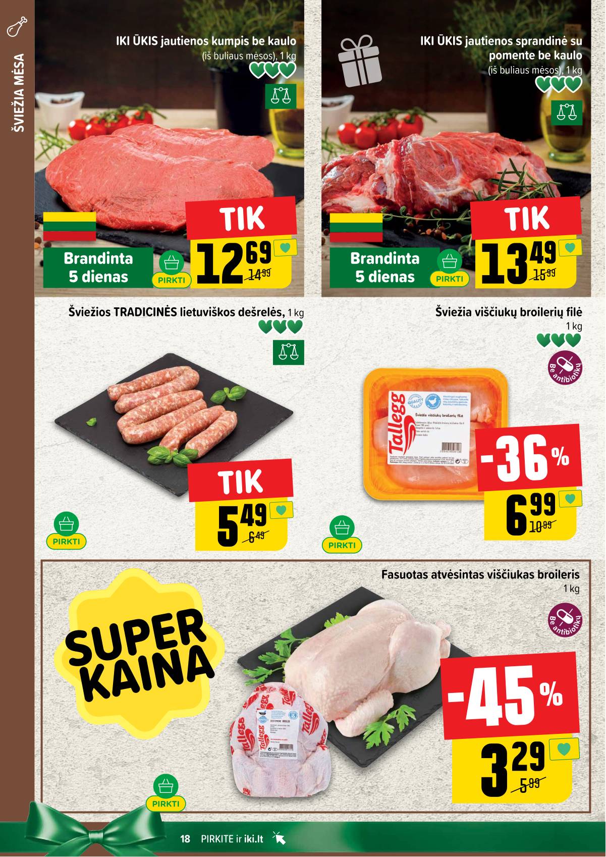 Iki - IKI savaitinis akcijų leidinys 18 puslapis