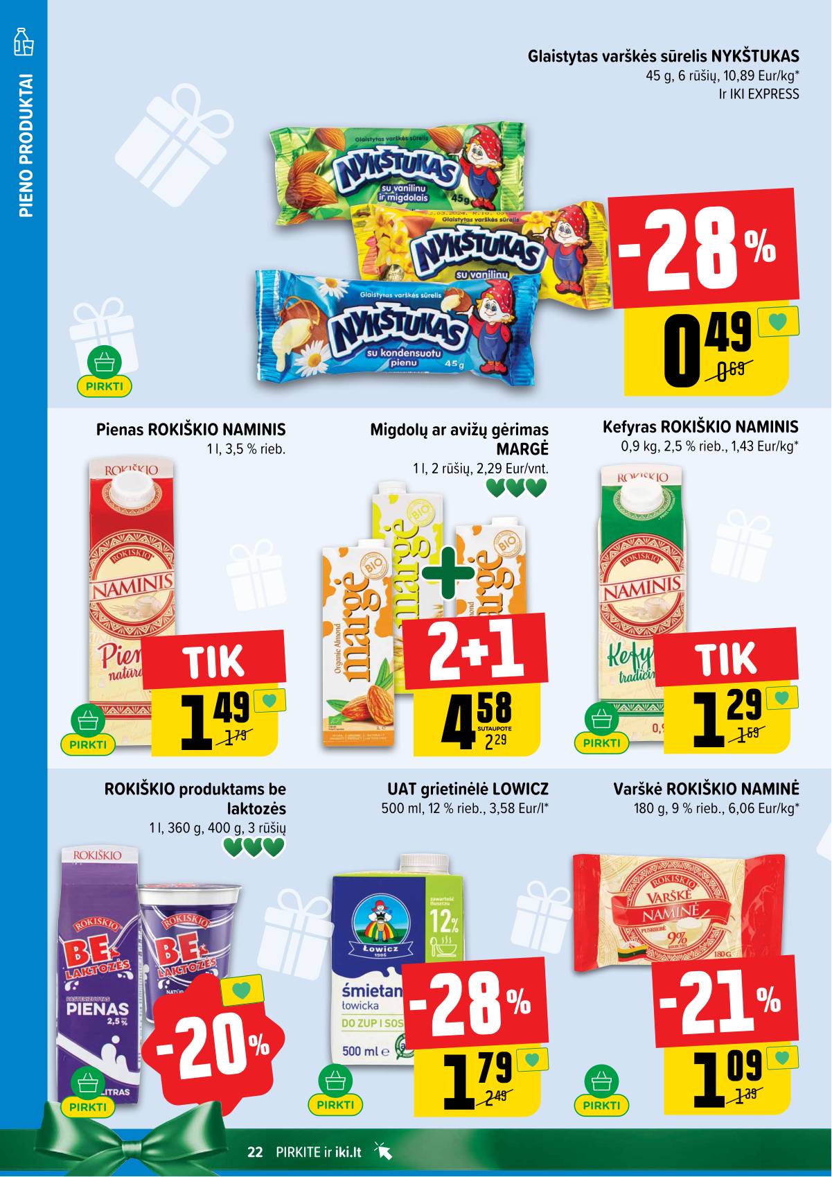 Iki - IKI savaitinis akcijų leidinys 22 puslapis