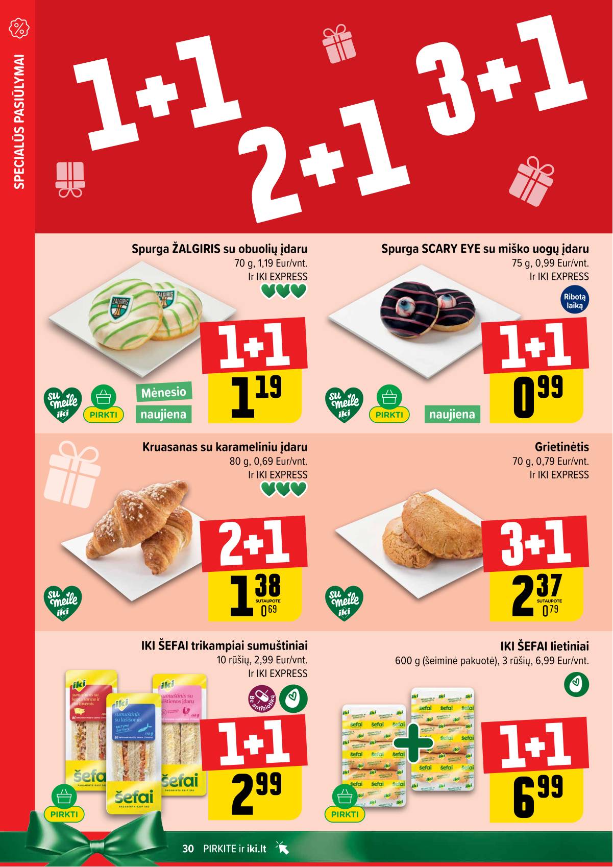 Iki - IKI savaitinis akcijų leidinys 30 puslapis