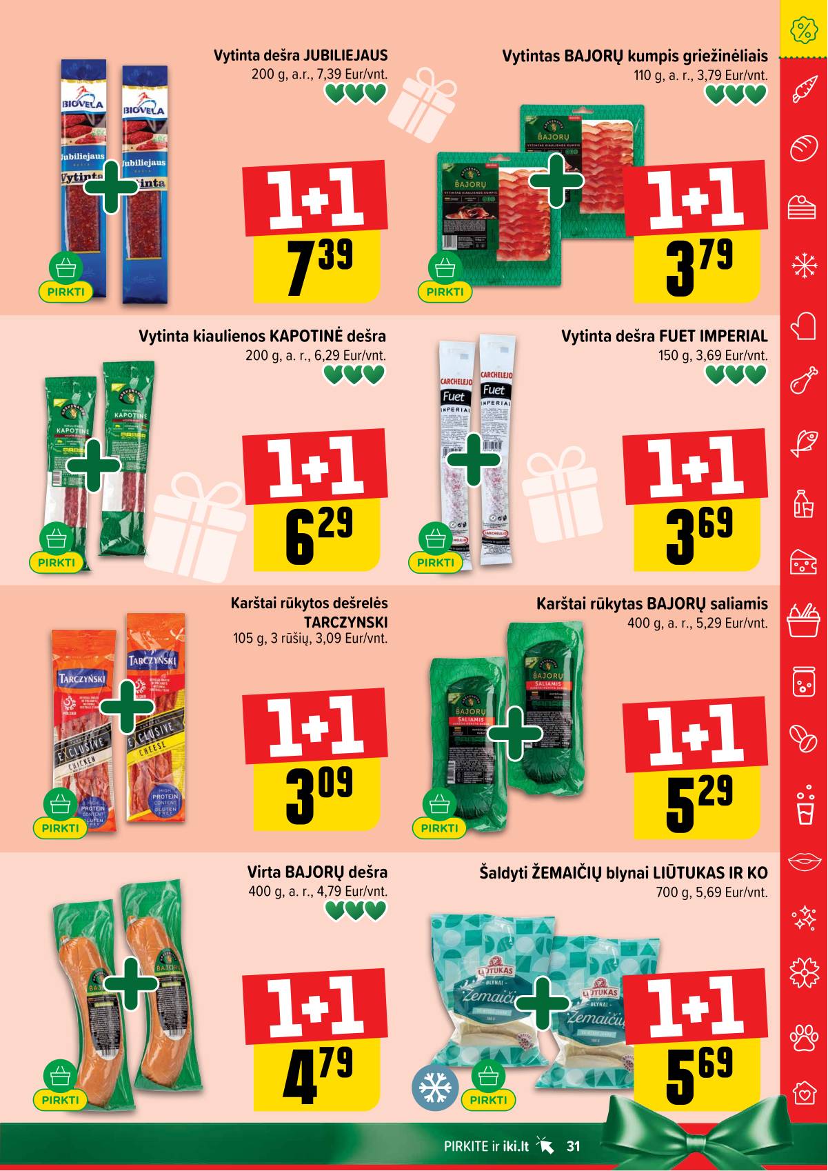 Iki - IKI savaitinis akcijų leidinys 31 puslapis