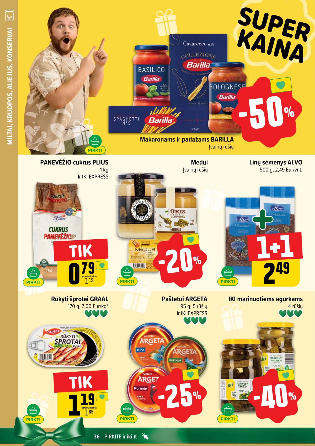 Iki - IKI savaitinis akcijų leidinys 36 puslapis
