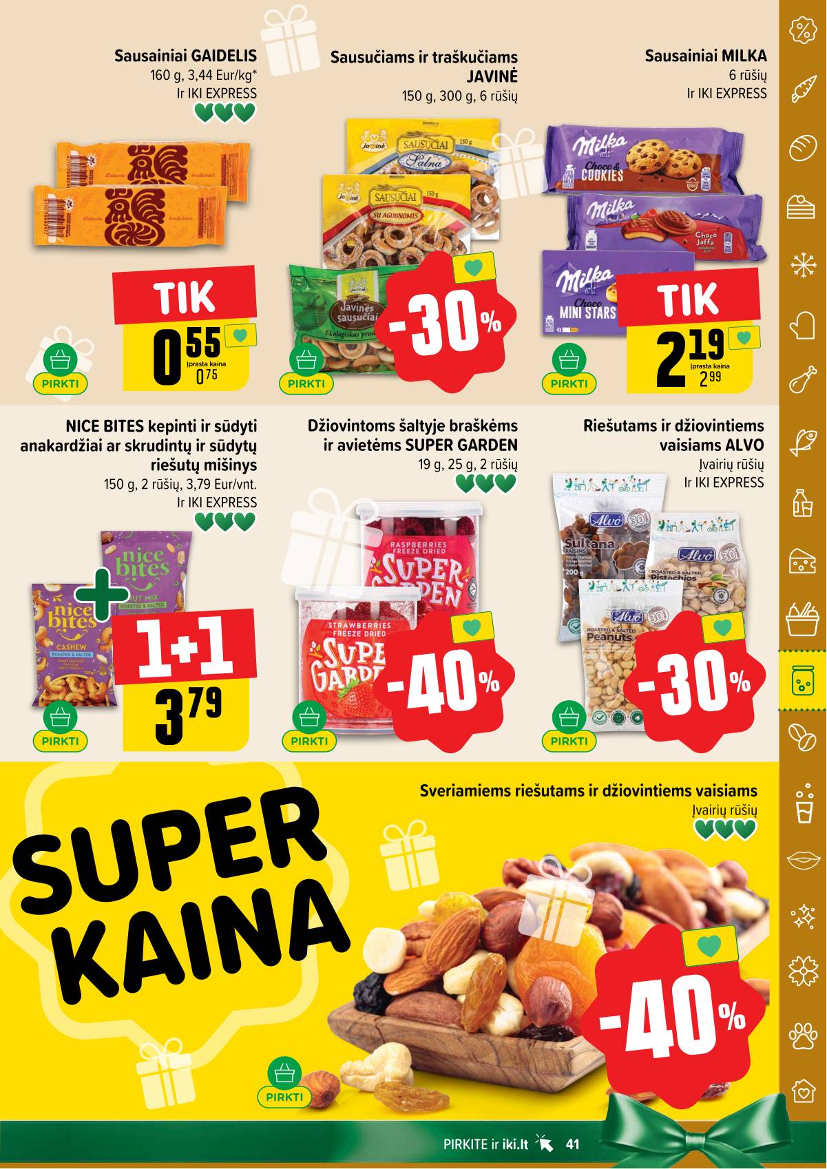 Iki - IKI savaitinis akcijų leidinys 41 puslapis