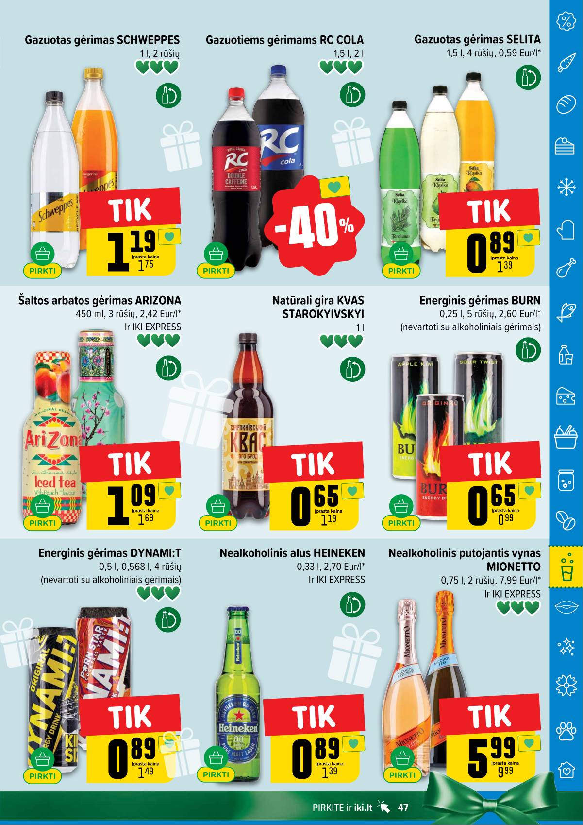 Iki - IKI savaitinis akcijų leidinys 47 puslapis
