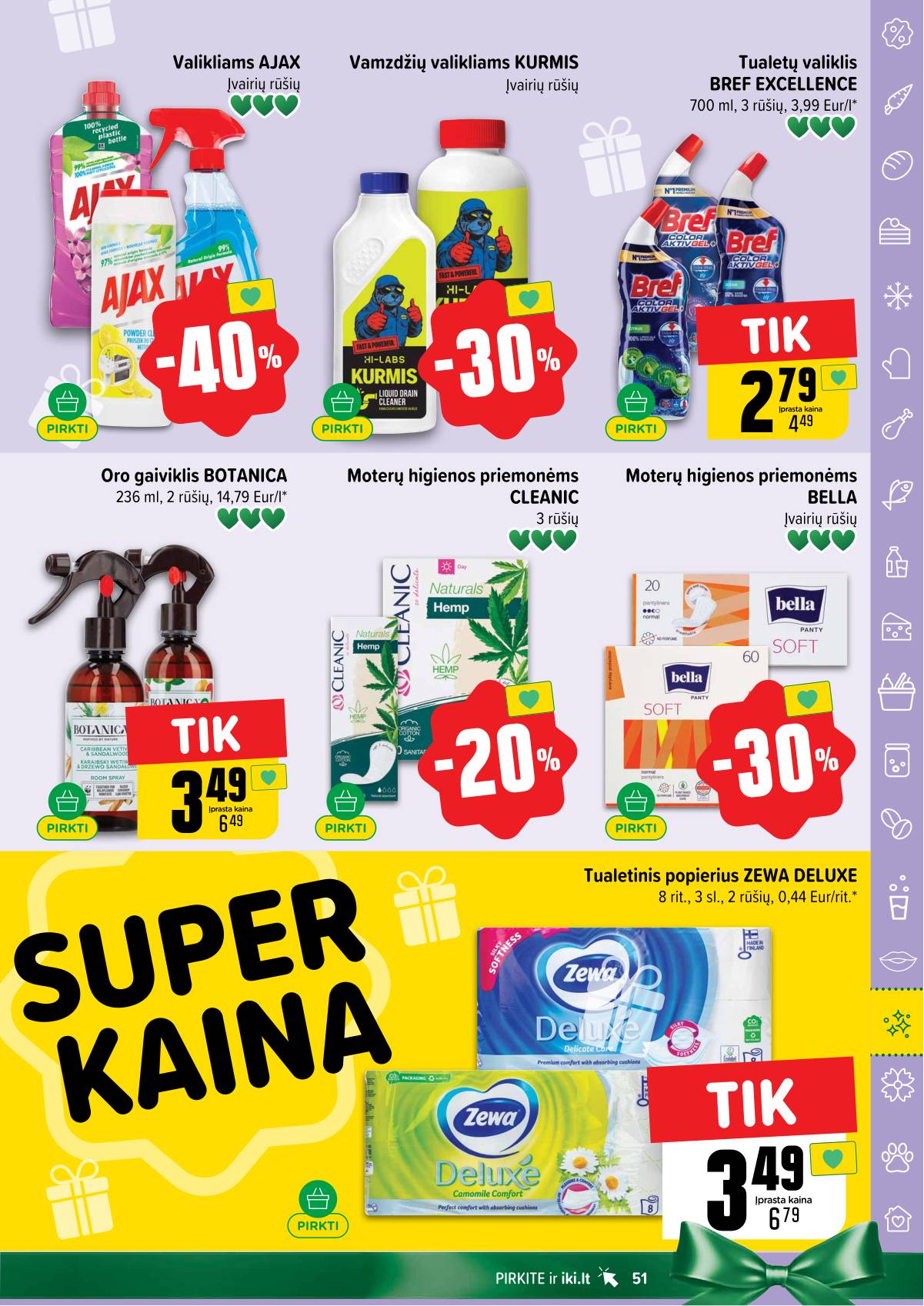 Iki - IKI savaitinis akcijų leidinys 51 puslapis