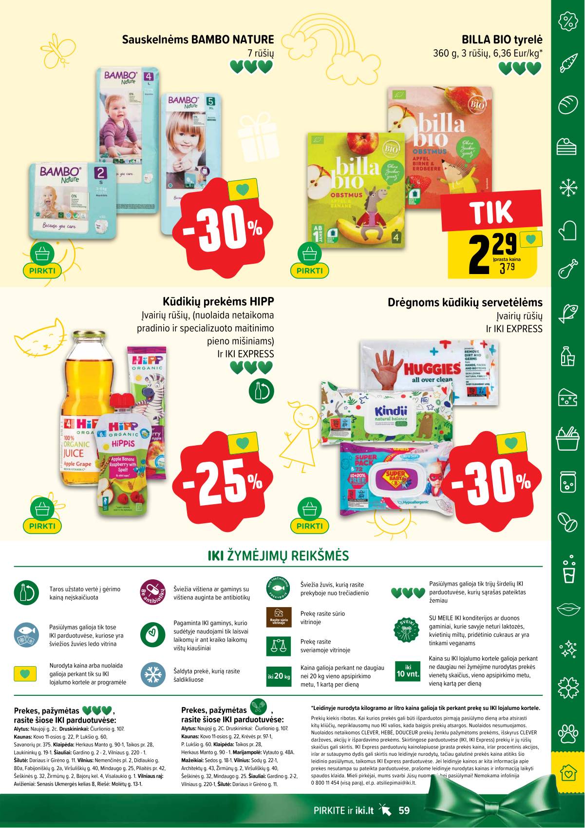 Iki - IKI savaitinis akcijų leidinys 59 puslapis