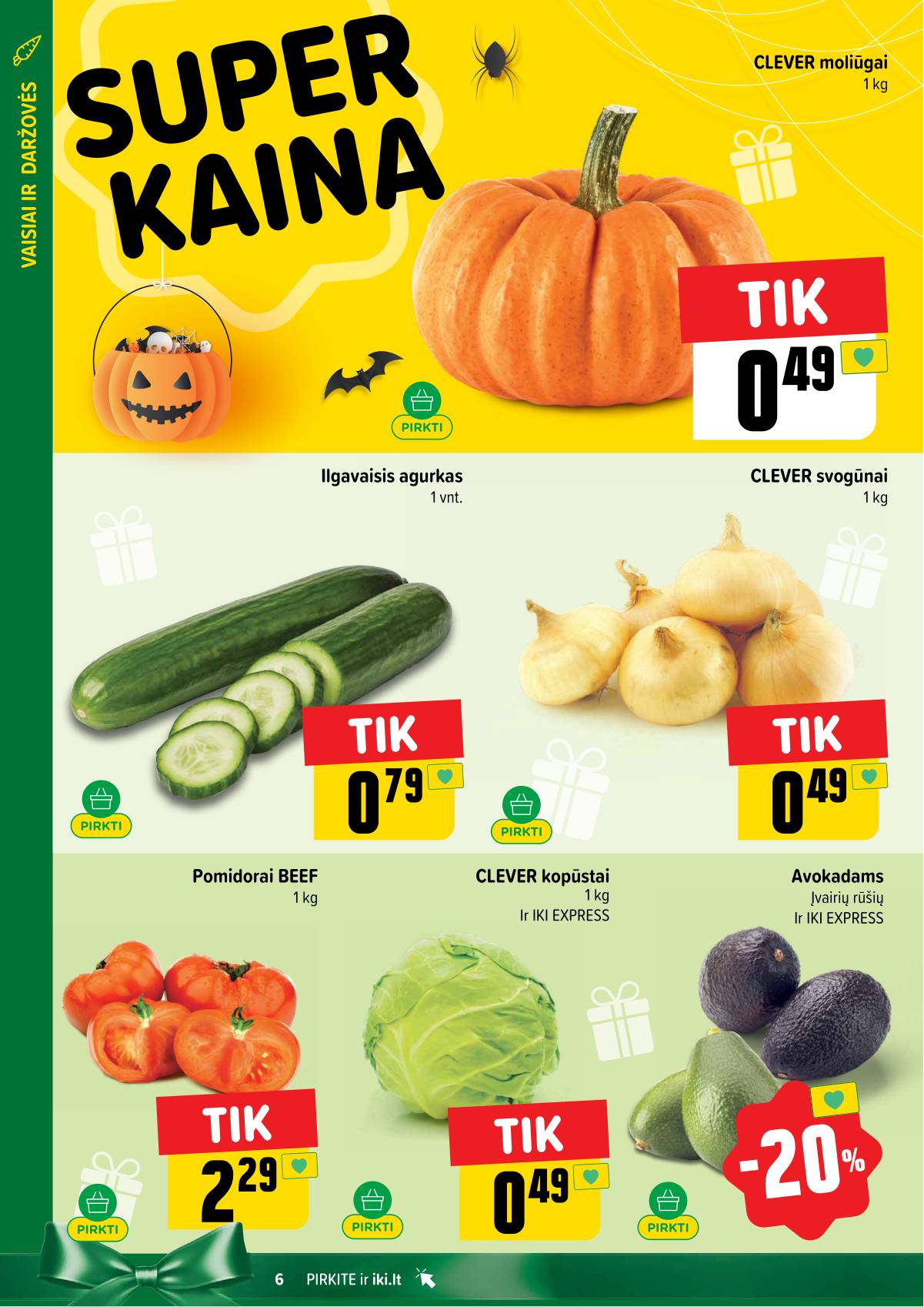 Iki - IKI savaitinis akcijų leidinys 6 puslapis