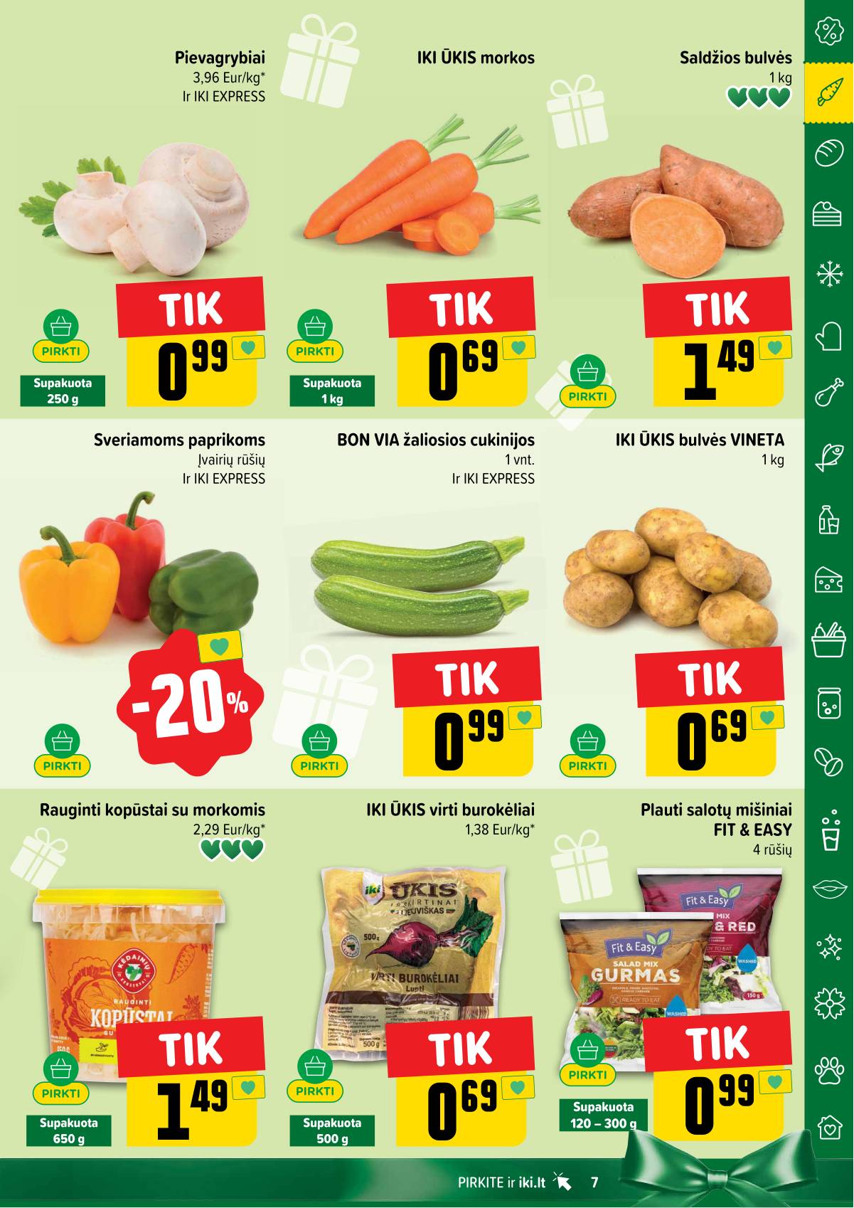 Iki - IKI savaitinis akcijų leidinys 7 puslapis