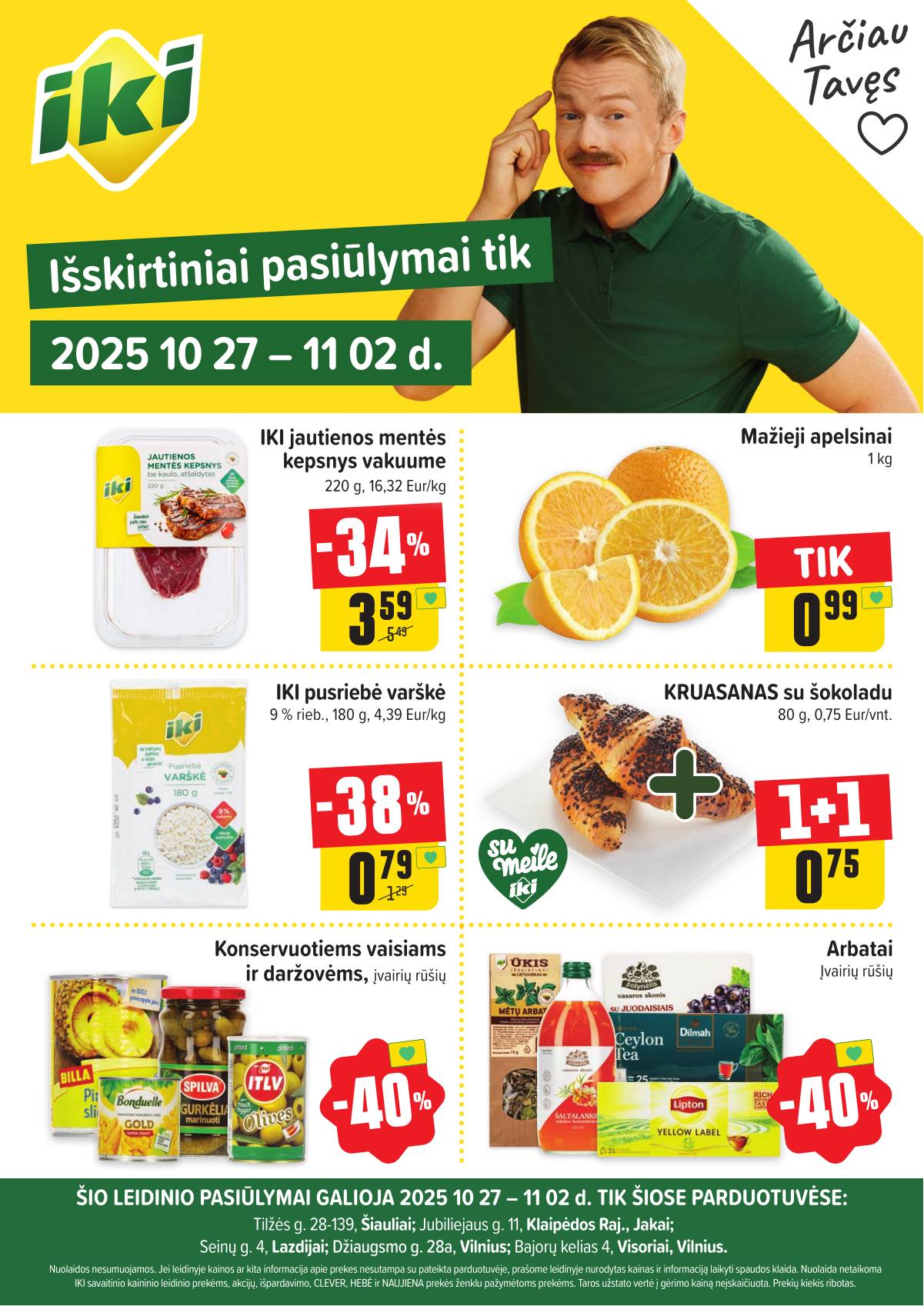 Iki - Specialūs pasiūlymai IKI parduotuvės klientams 1 puslapis