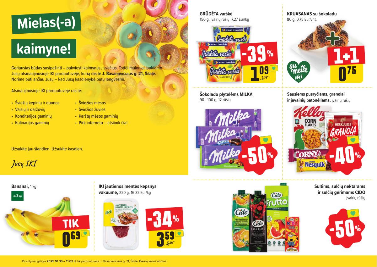 Iki - Specialūs pasiūlymai IKI Šilalė parduotuvės klientams 2 puslapis