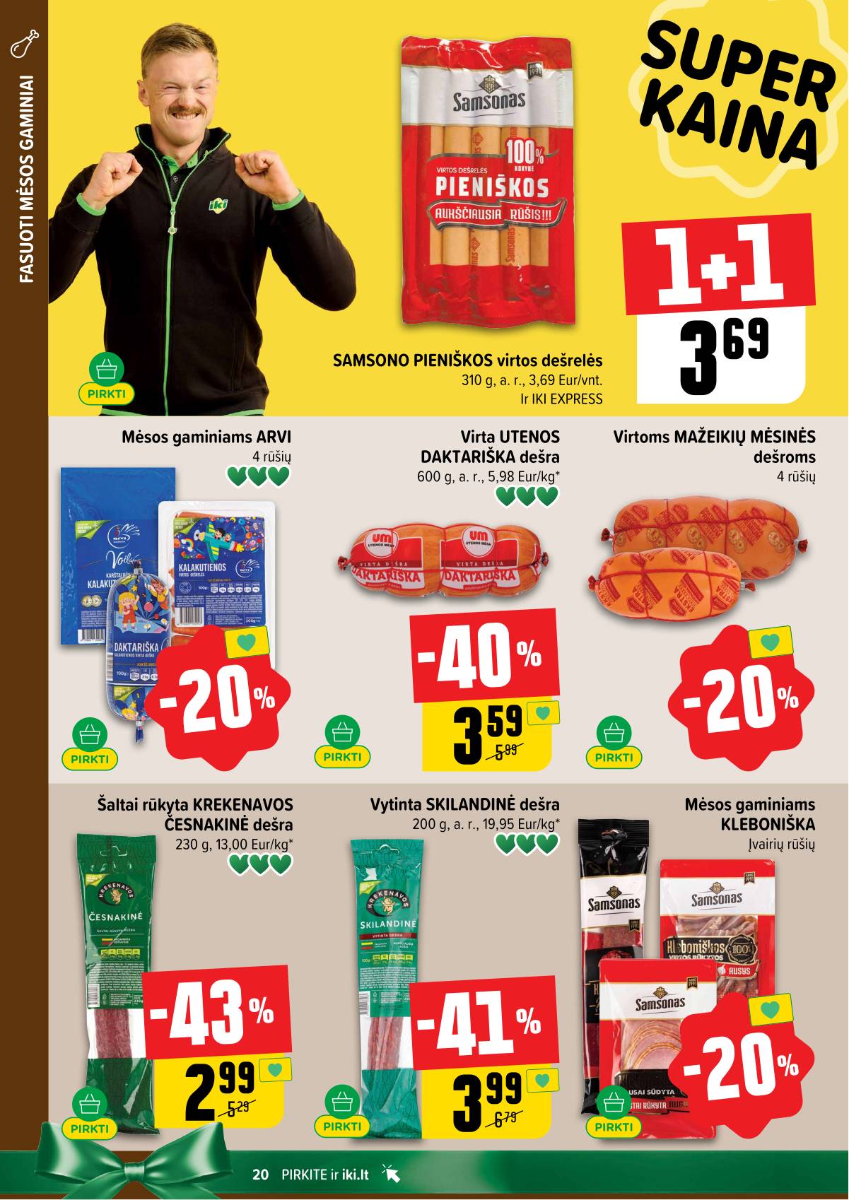 Iki - IKI akcijų leidinys 20 puslapis