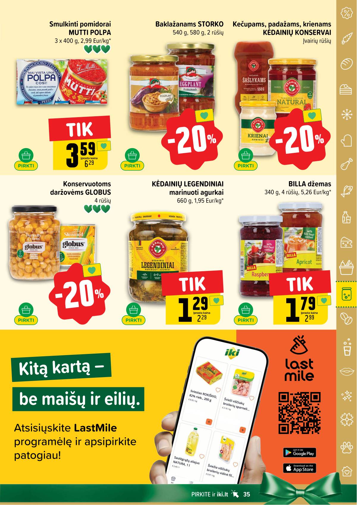 Iki - IKI akcijų leidinys 35 puslapis