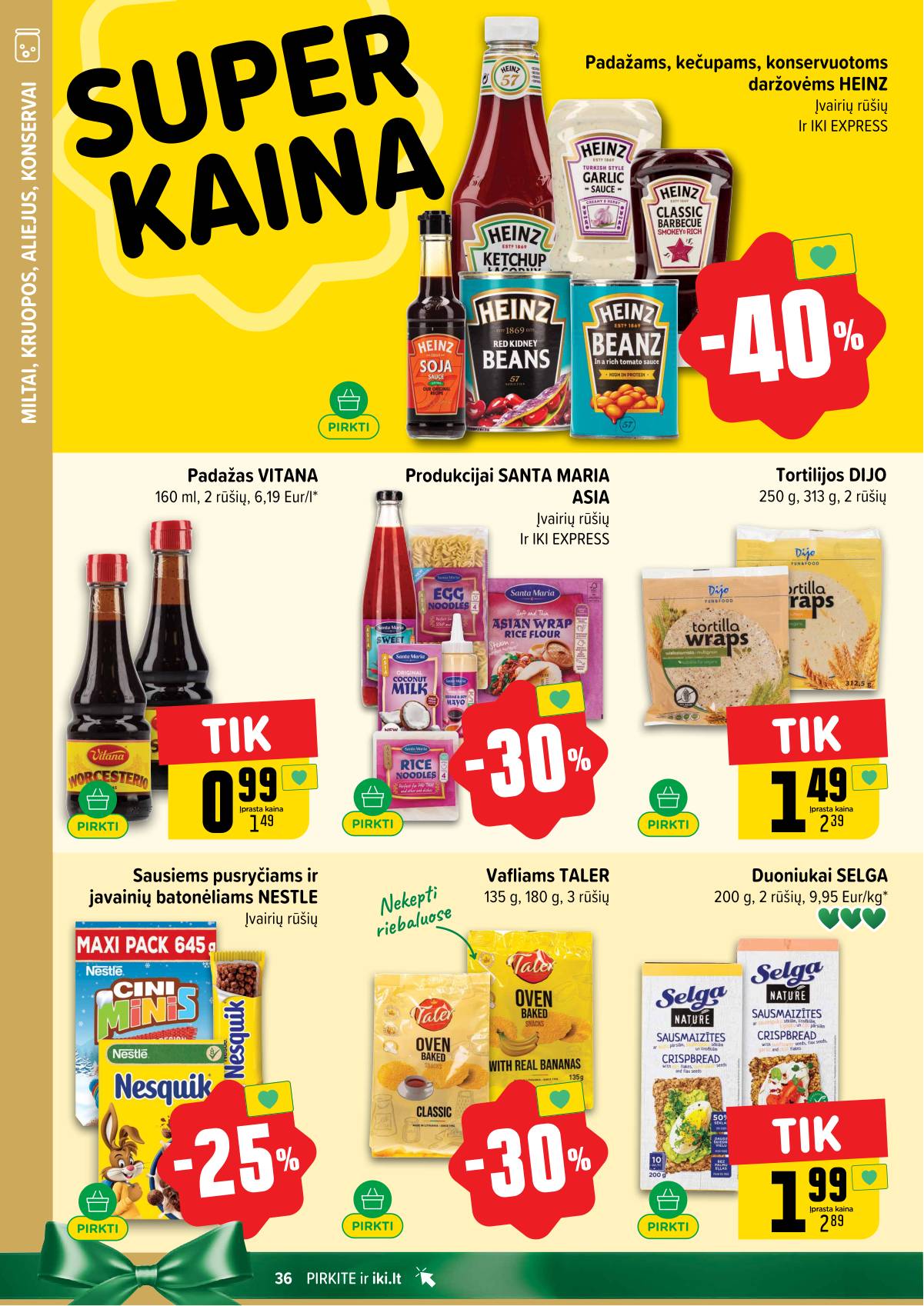 Iki - IKI akcijų leidinys 36 puslapis