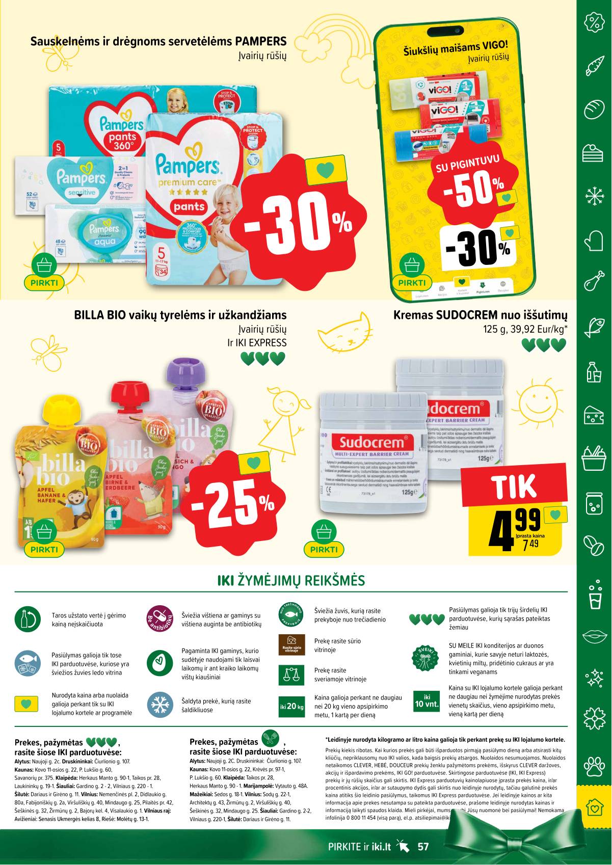 Iki - IKI akcijų leidinys 57 puslapis