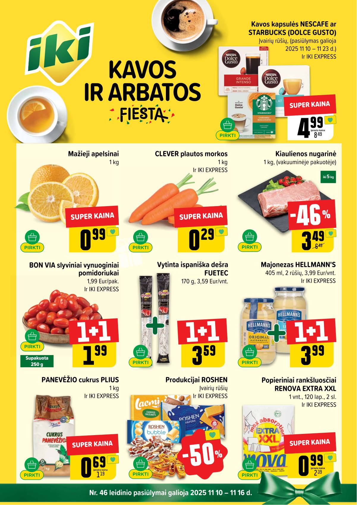 Iki - IKI akcijų leidinys 1 puslapis