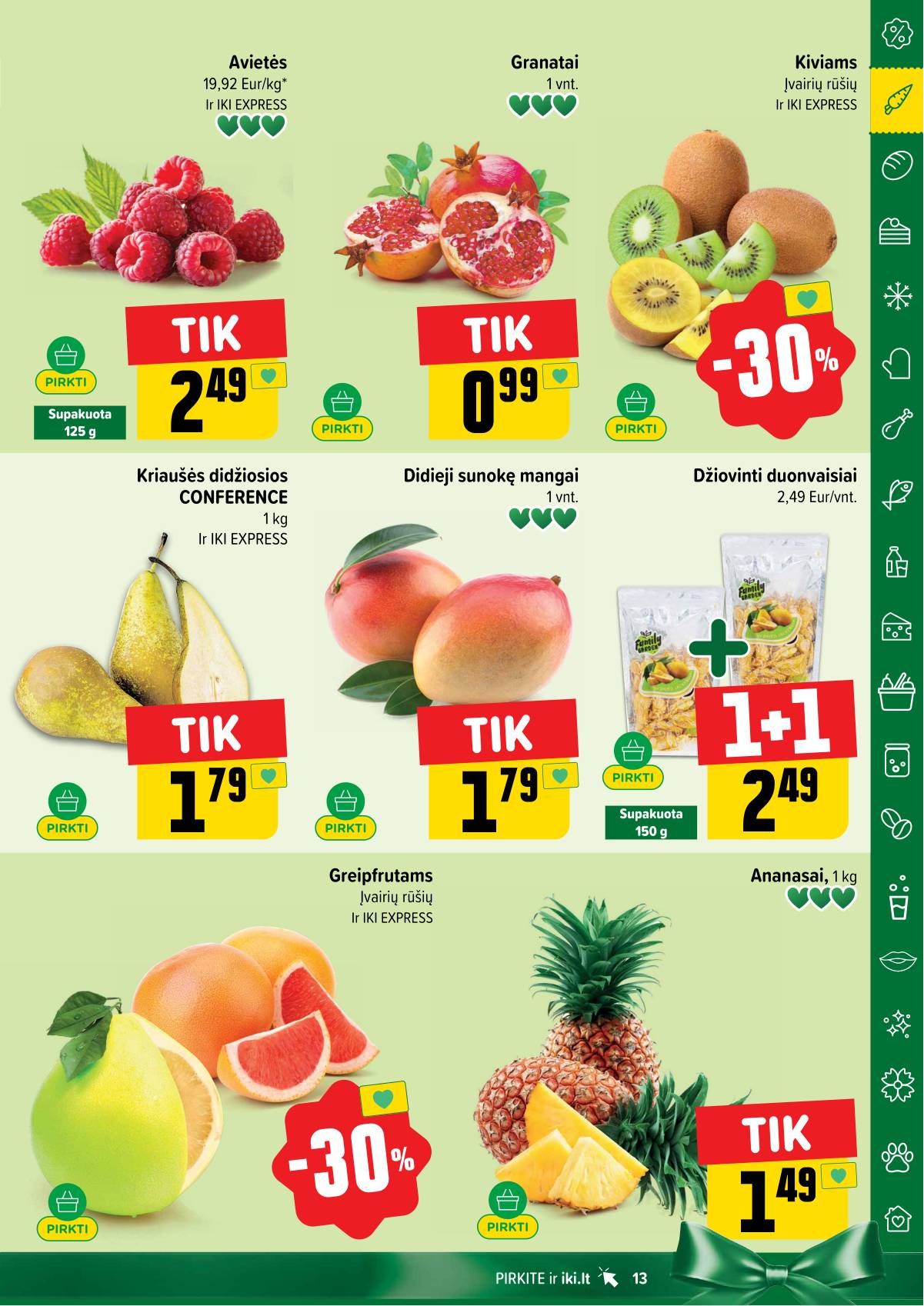 Iki - IKI akcijų leidinys 13 puslapis