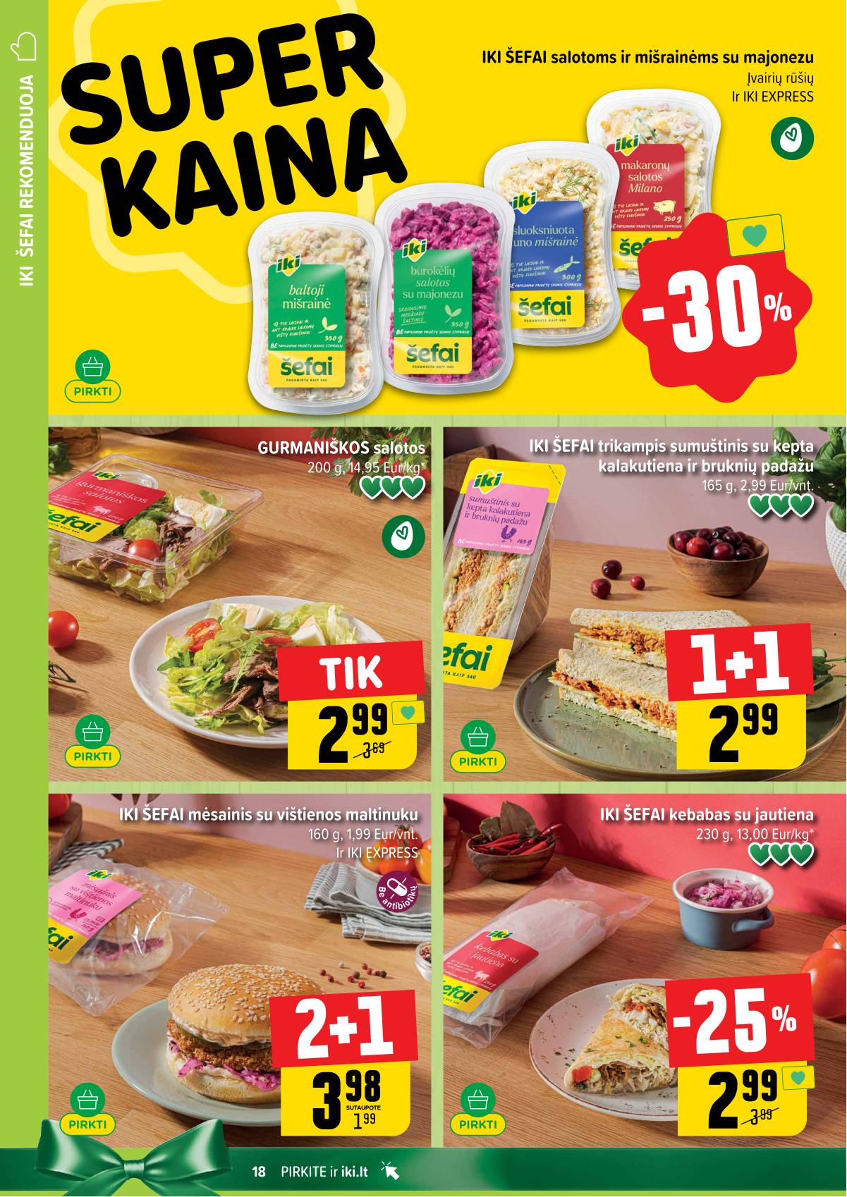 Iki - IKI akcijų leidinys 18 puslapis