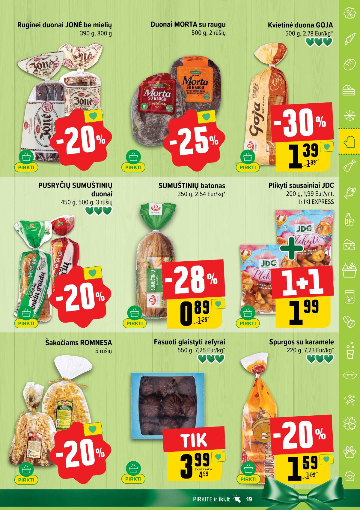 Iki - IKI akcijų leidinys 19 puslapis