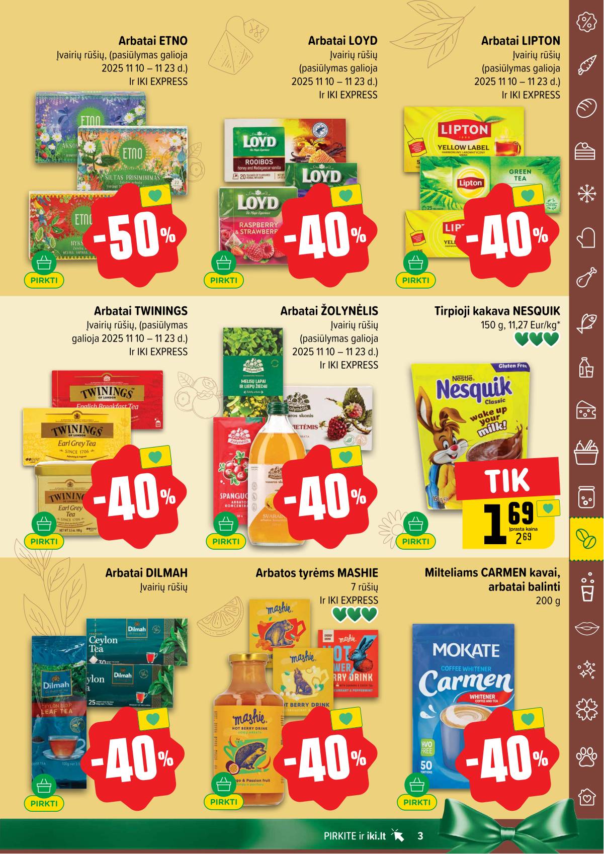 Iki - IKI akcijų leidinys 3 puslapis