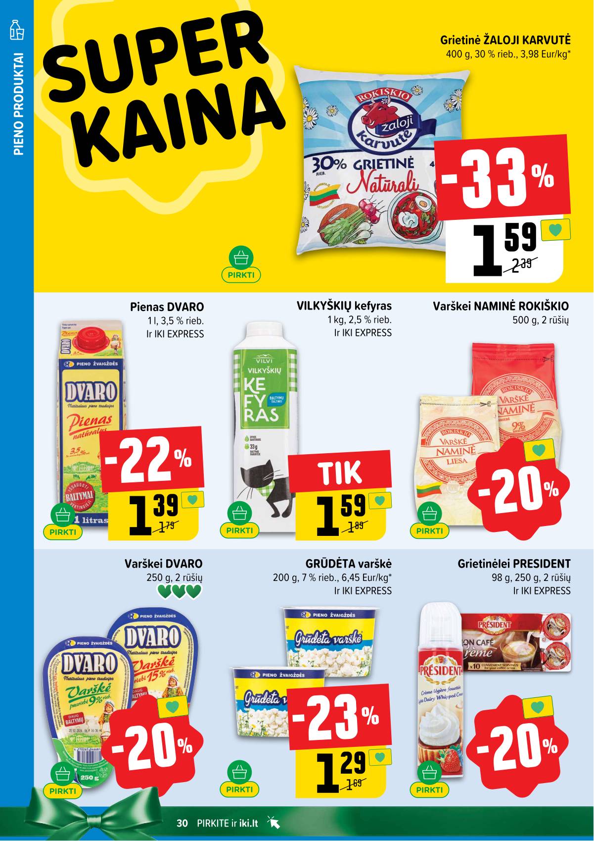 Iki - IKI akcijų leidinys 30 puslapis