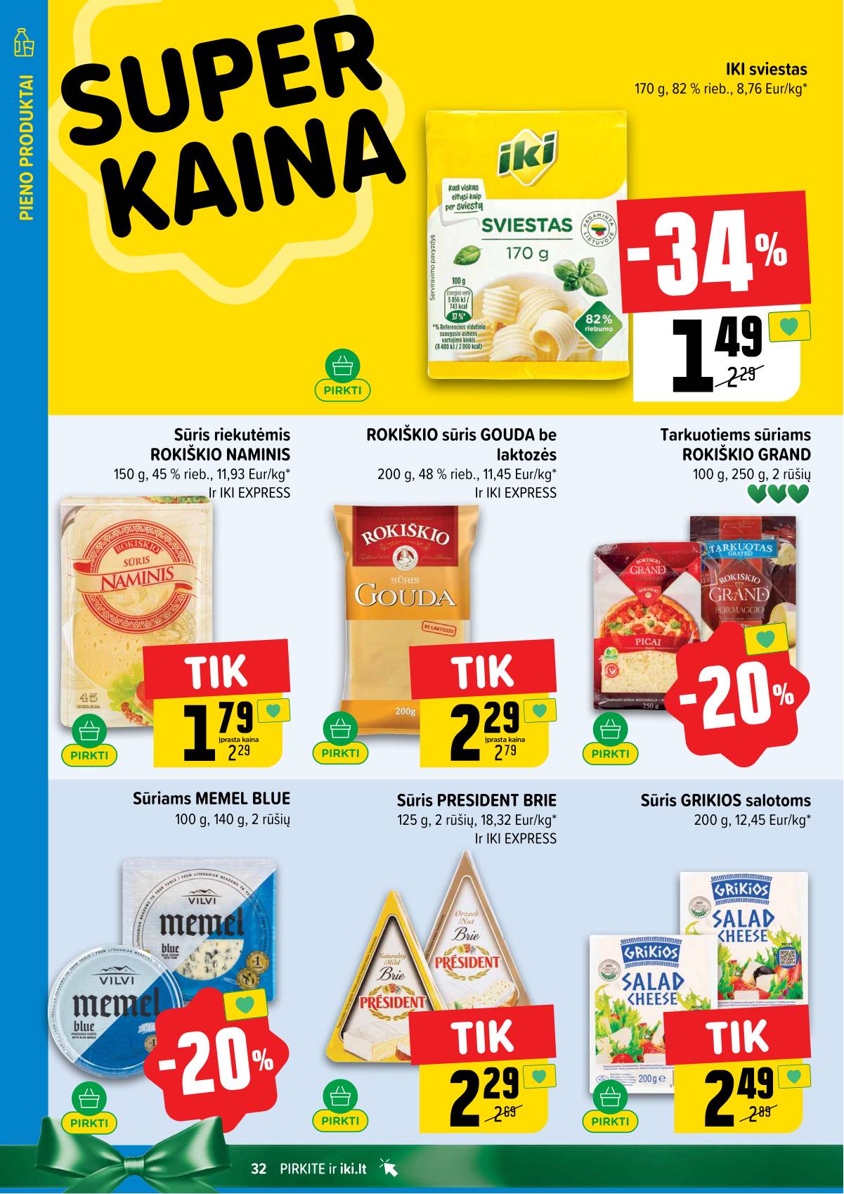 Iki - IKI akcijų leidinys 32 puslapis