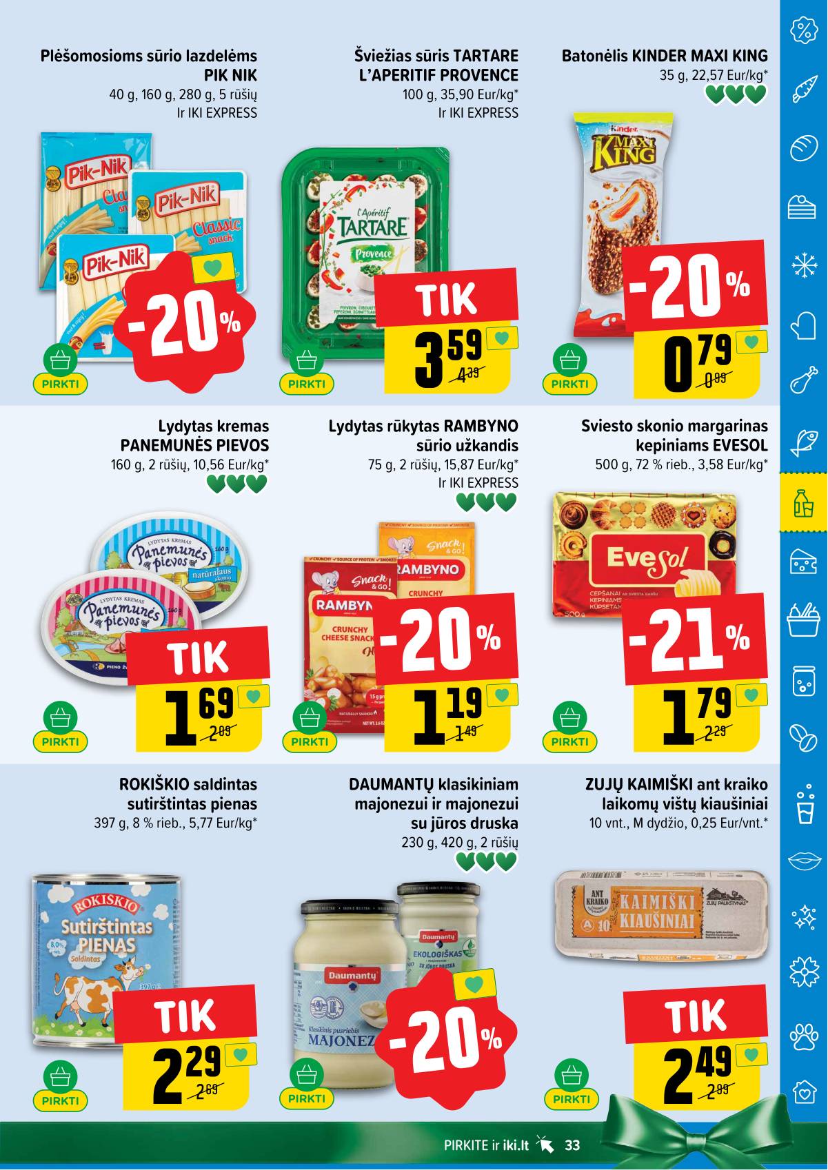 Iki - IKI akcijų leidinys 33 puslapis