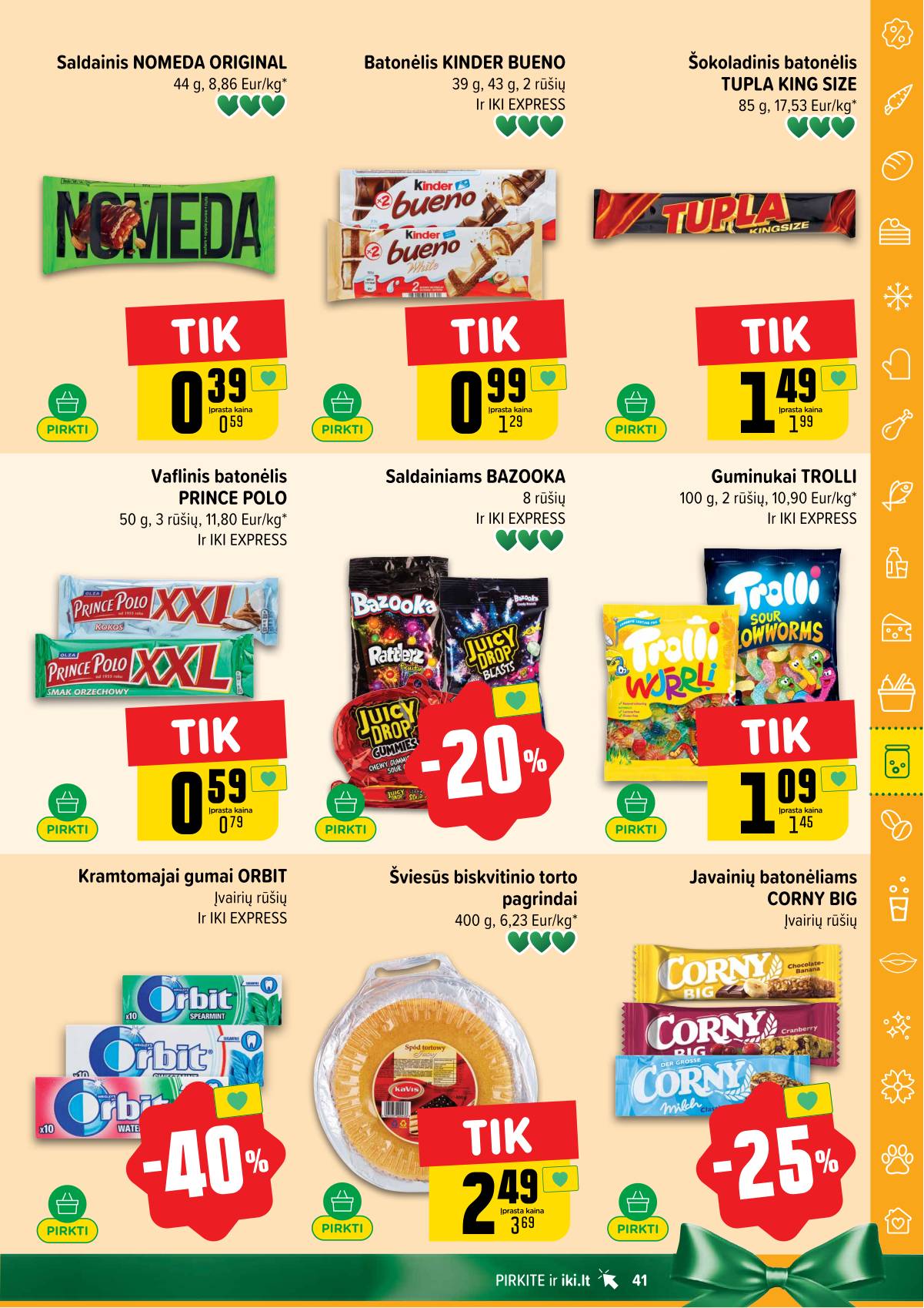 Iki - IKI akcijų leidinys 41 puslapis