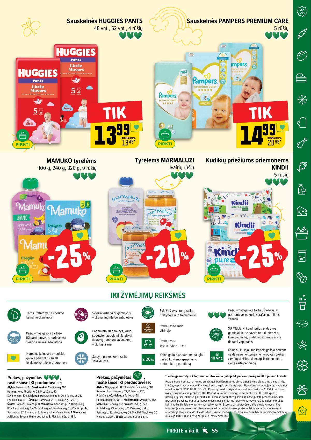 Iki - IKI akcijų leidinys 55 puslapis