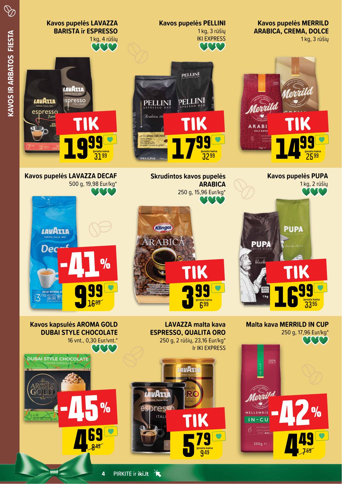 Iki - Kavos ir arbatos fiesta 4 puslapis