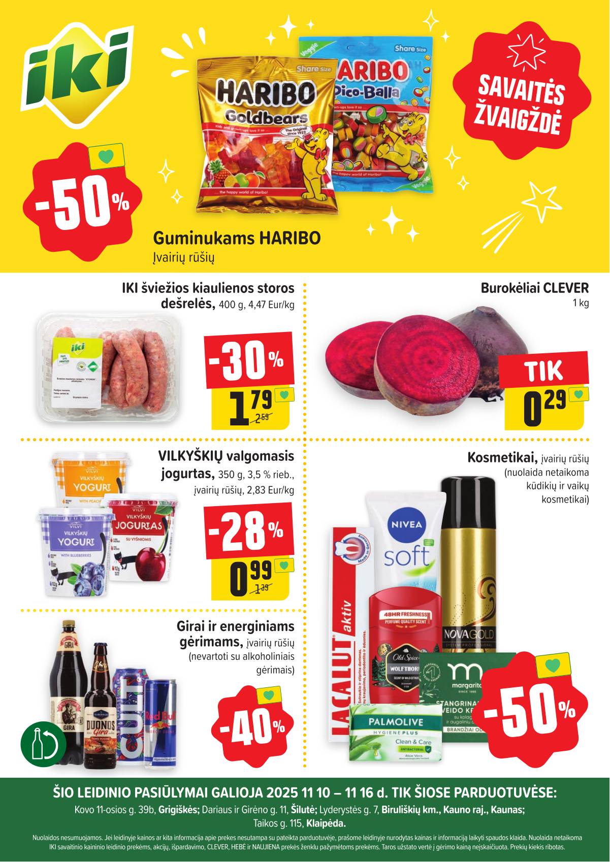 Iki - Specialūs pasiūlymai IKI parduotuvės klientams 1 puslapis