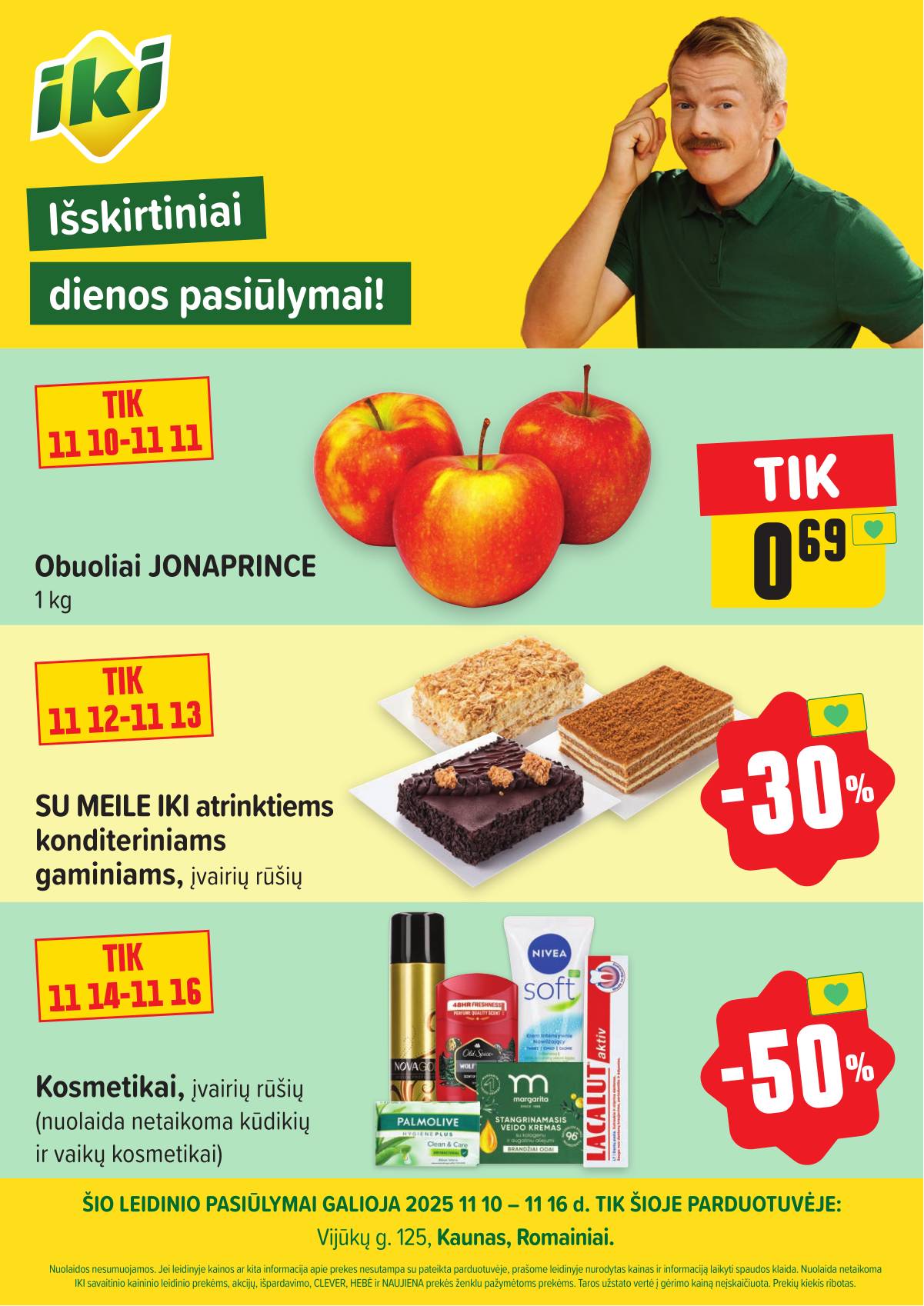 Iki - Specialūs pasiūlymai IKI Vijūkai parduotuvės klientams 1 puslapis