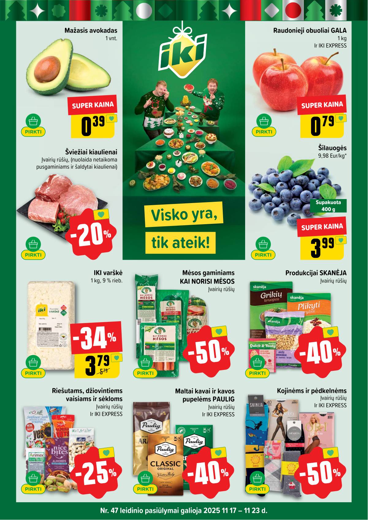 Iki - IKI akcijų leidinys 1 puslapis