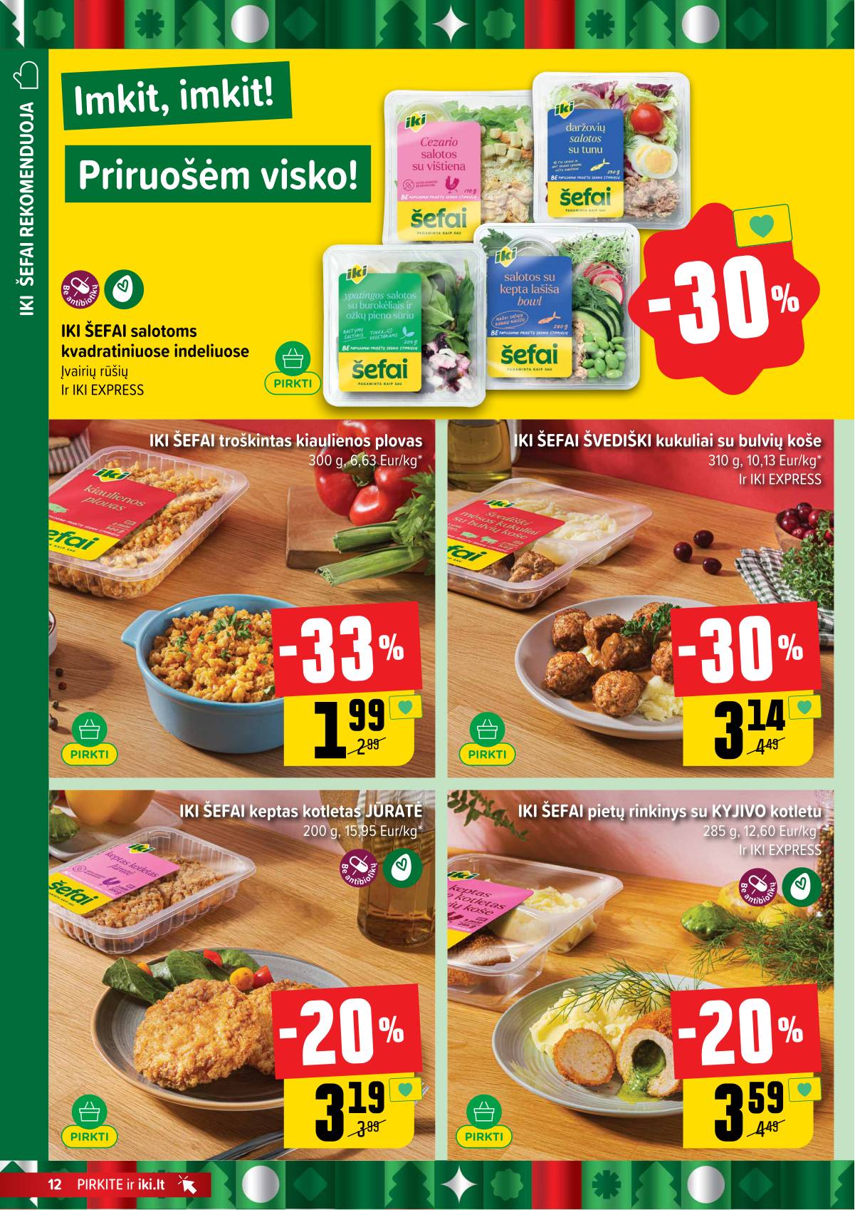 Iki - IKI akcijų leidinys 12 puslapis