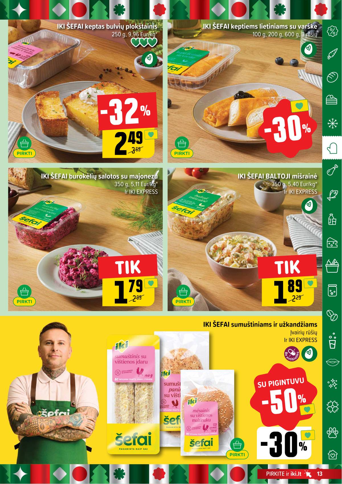 Iki - IKI akcijų leidinys 13 puslapis