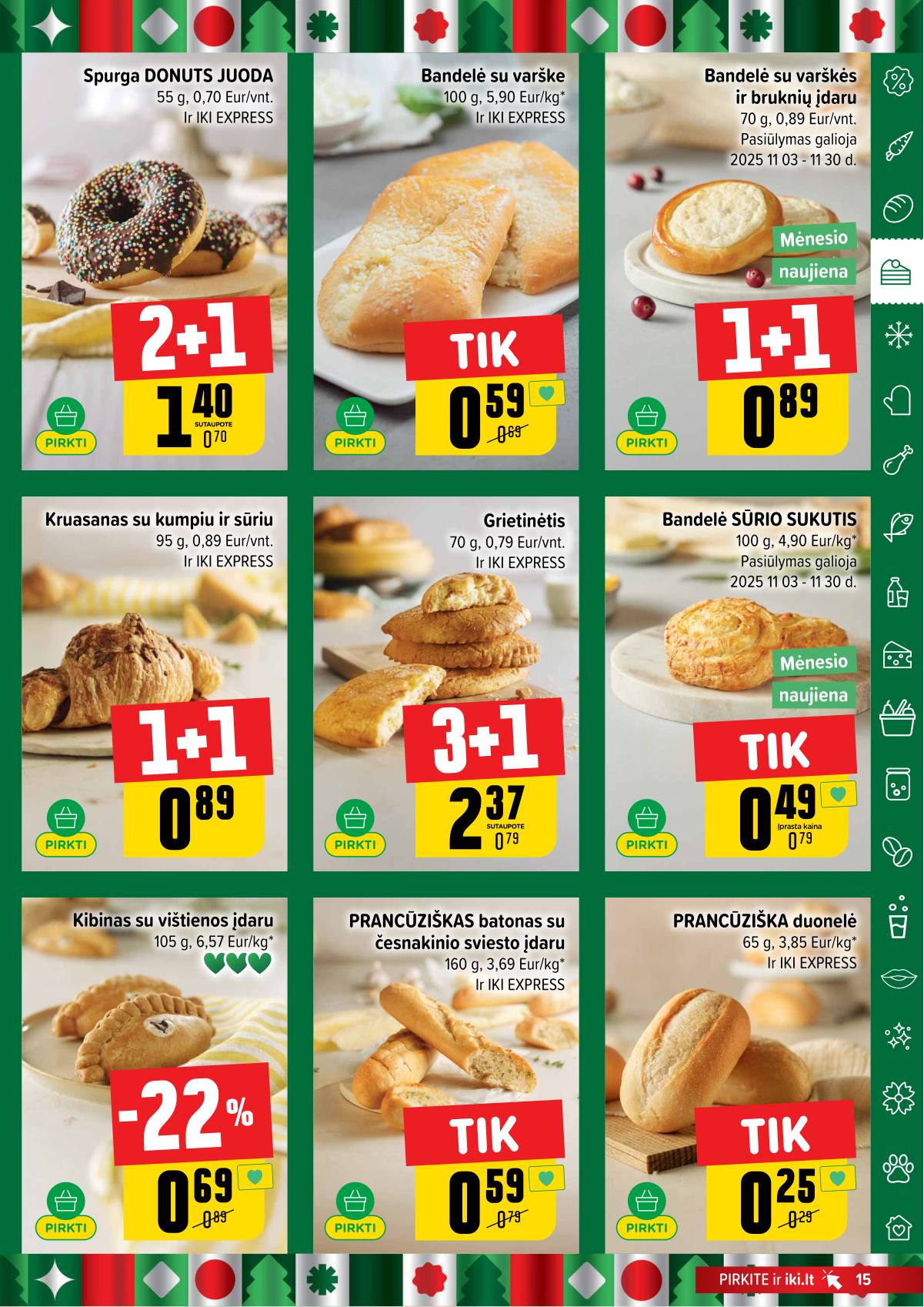 Iki - IKI akcijų leidinys 15 puslapis