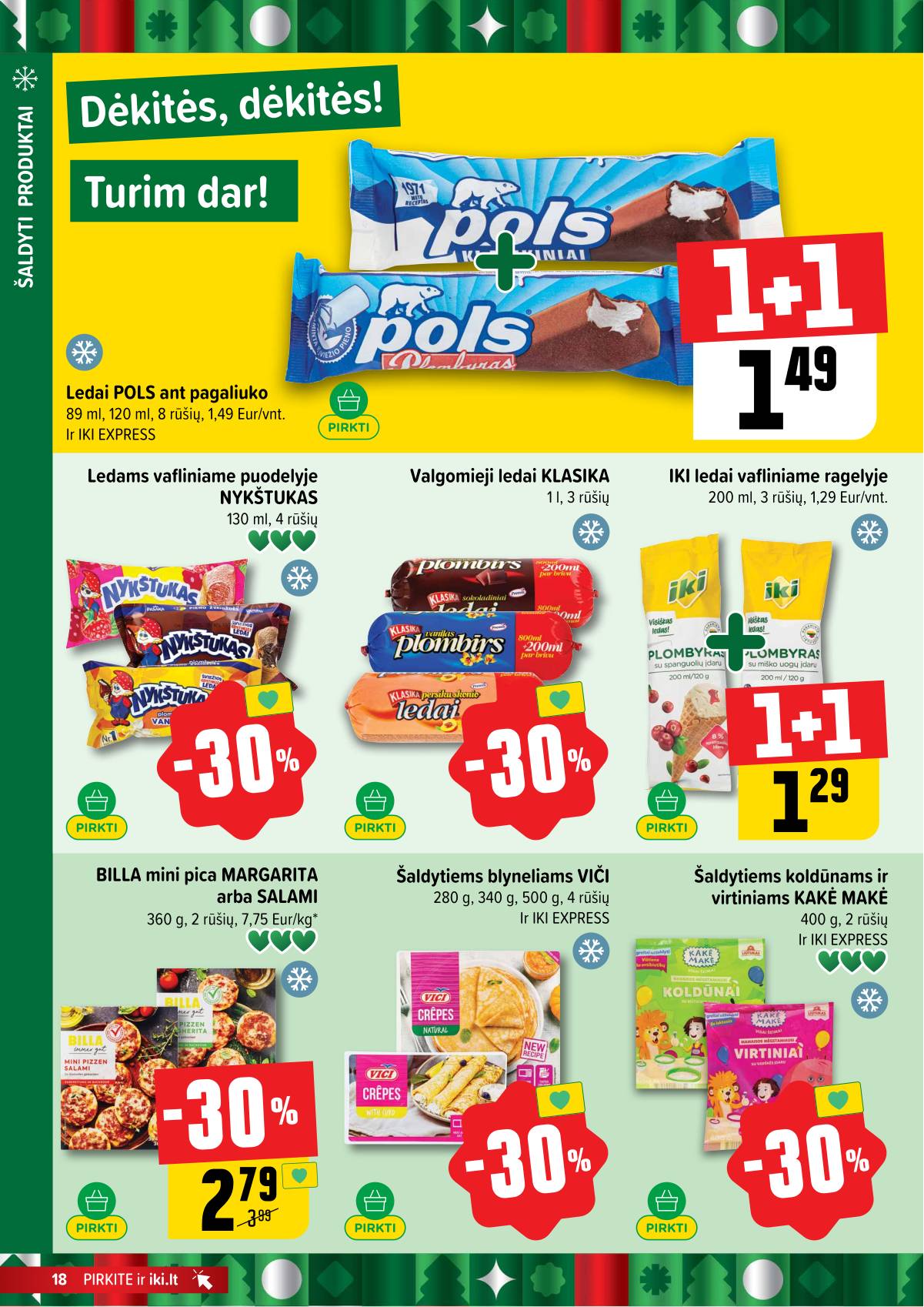 Iki - IKI akcijų leidinys 18 puslapis