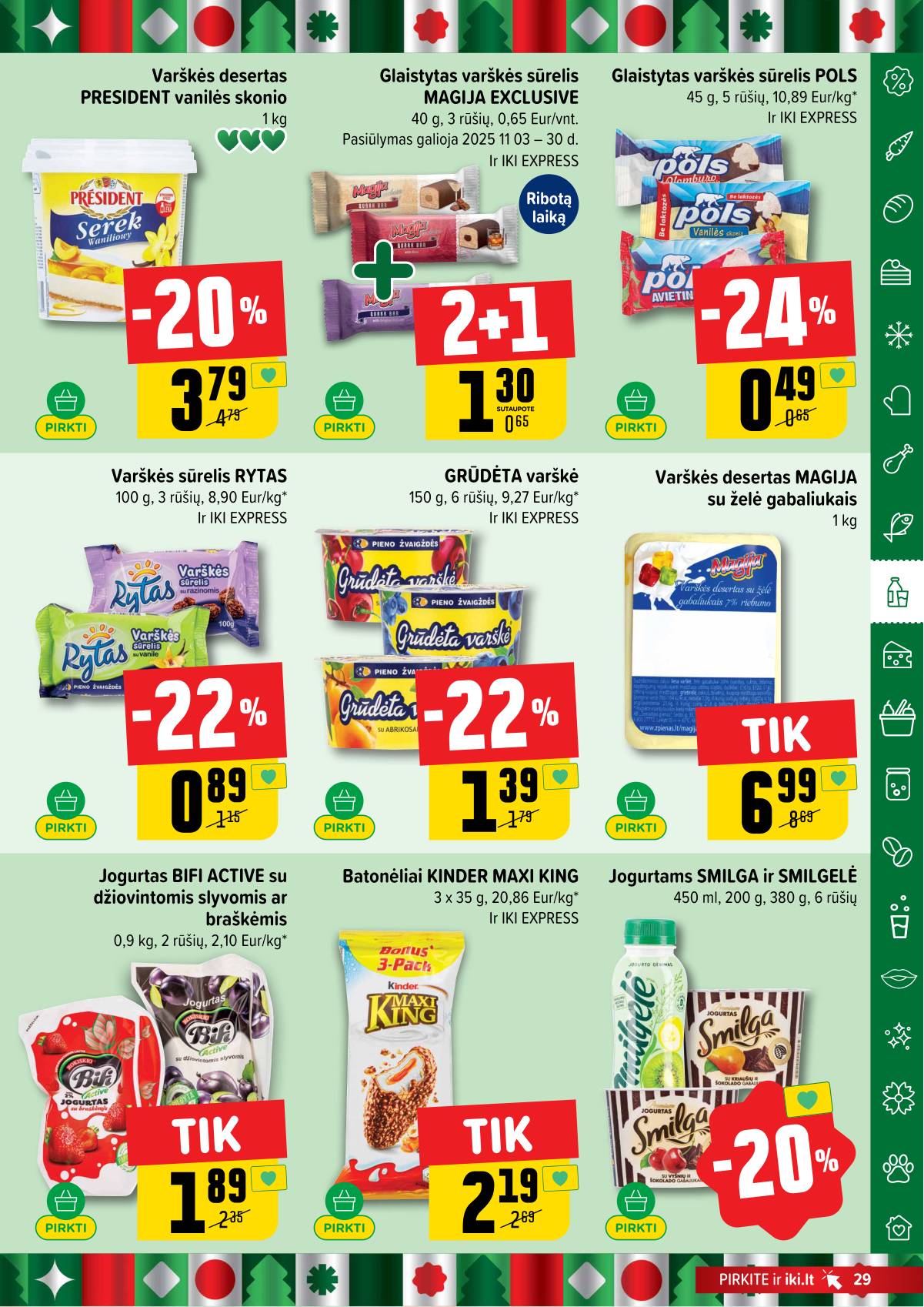 Iki - IKI akcijų leidinys 29 puslapis