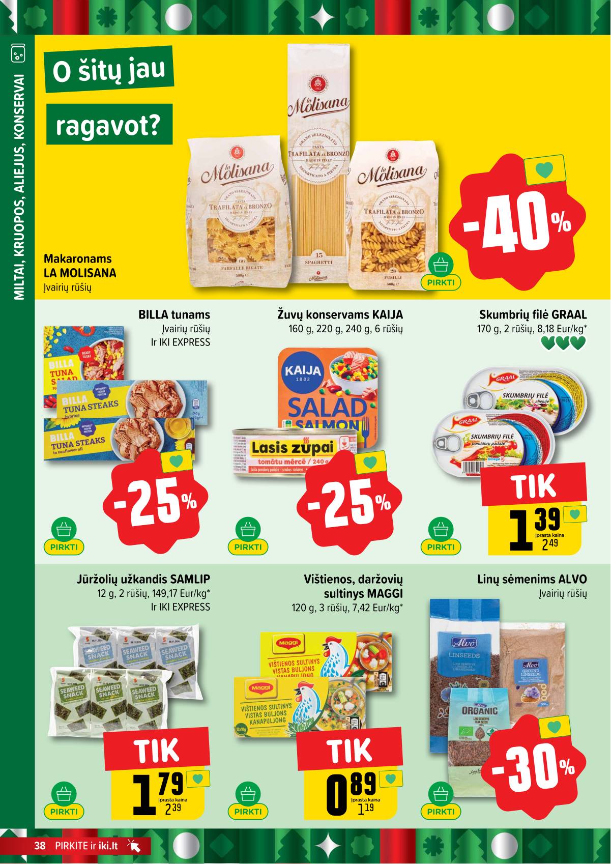 Iki - IKI akcijų leidinys 38 puslapis