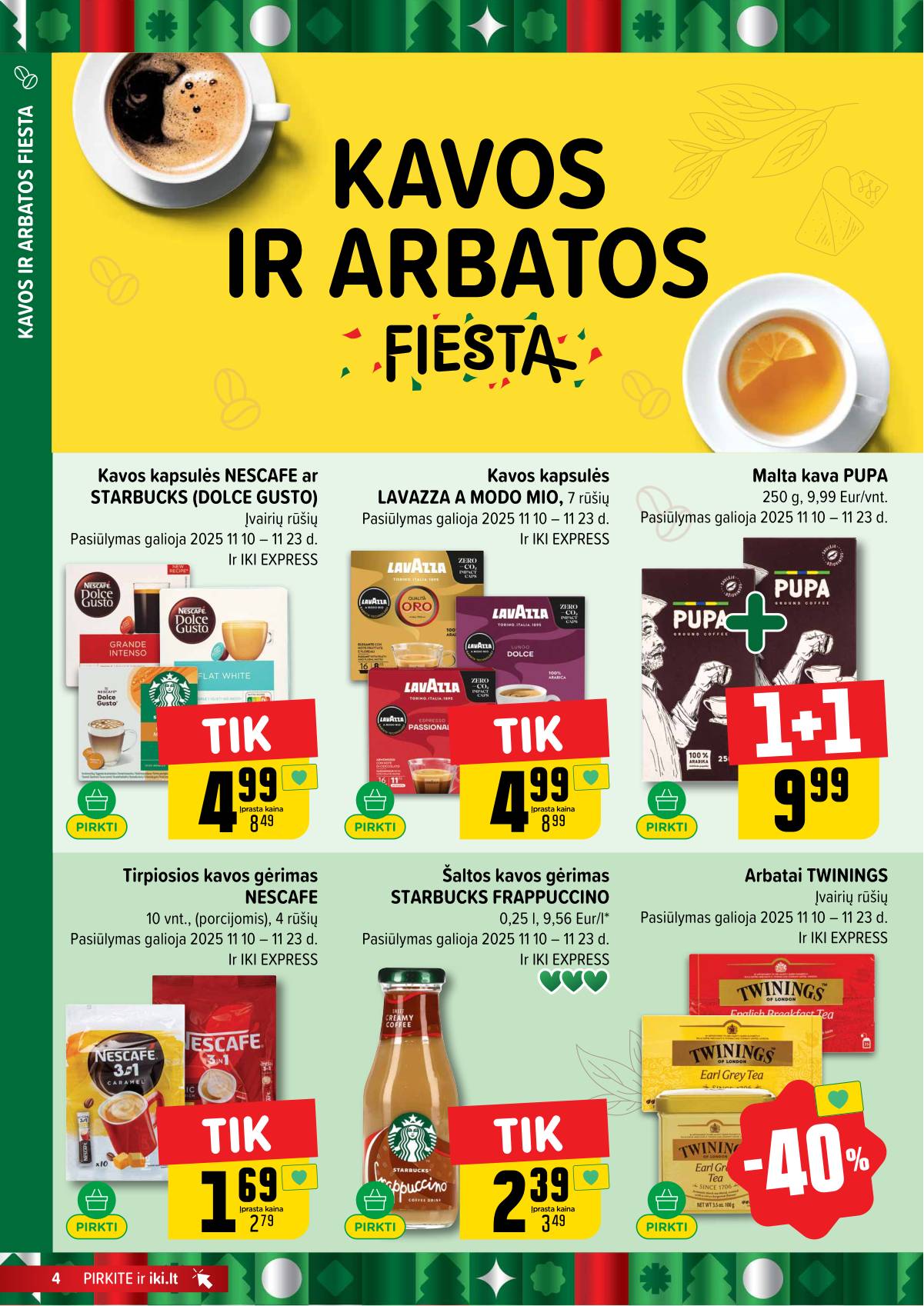 Iki - IKI akcijų leidinys 4 puslapis