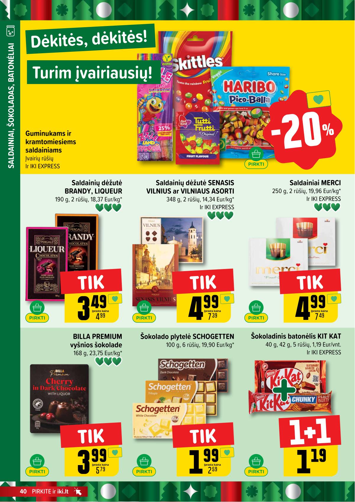 Iki - IKI akcijų leidinys 40 puslapis