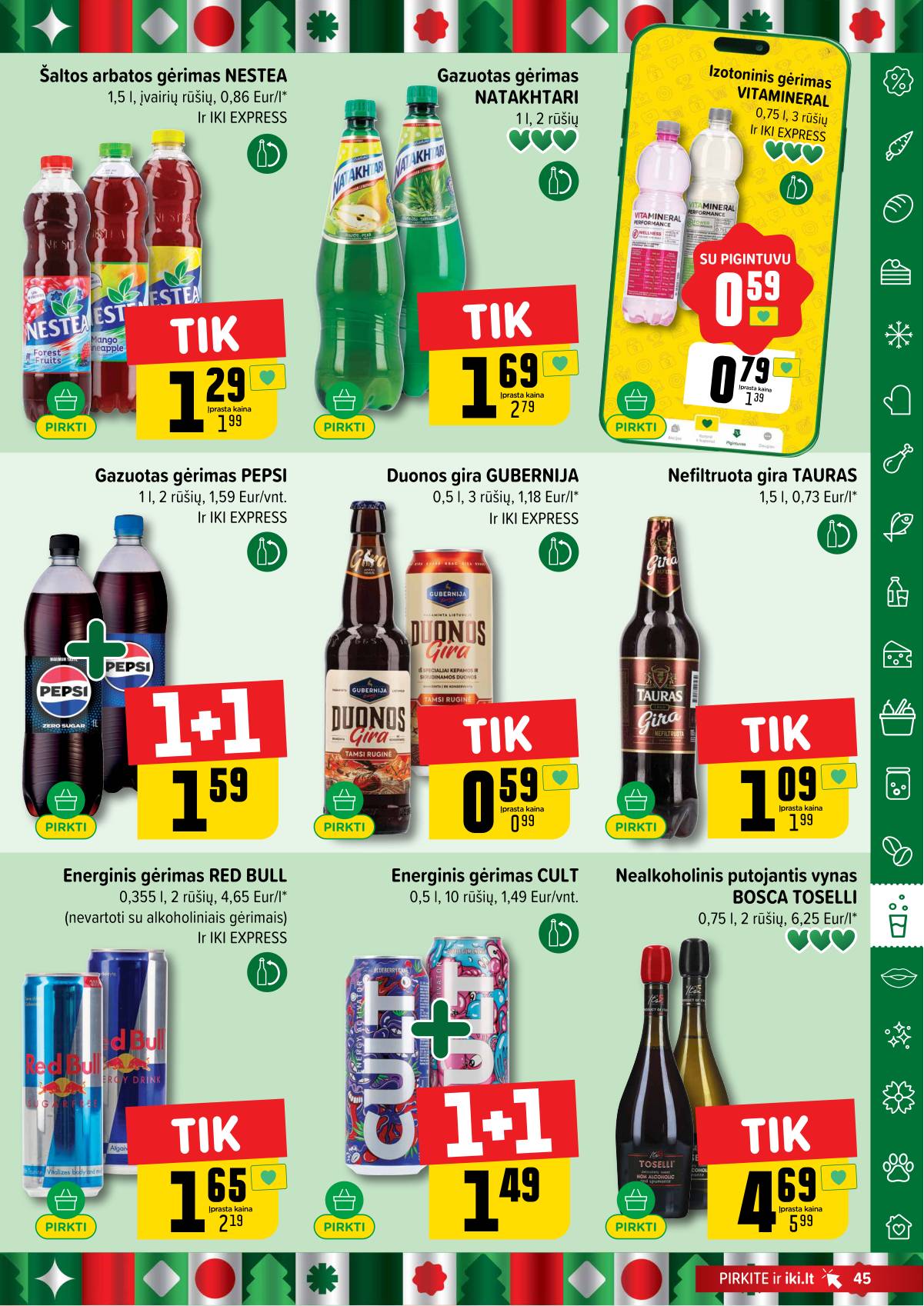 Iki - IKI akcijų leidinys 45 puslapis