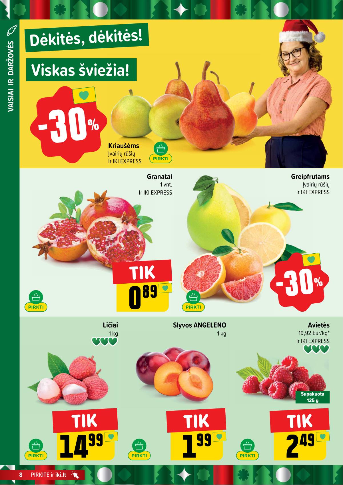 Iki - IKI akcijų leidinys 8 puslapis