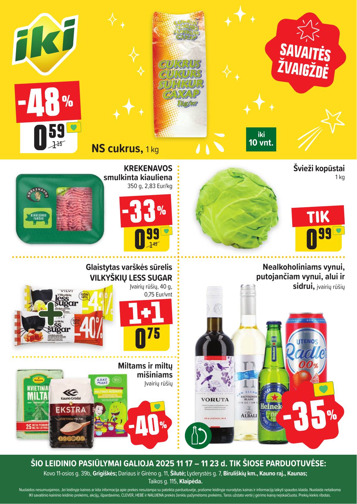 Iki - Specialūs pasiūlymai IKI parduotuvės klientams 1 puslapis
