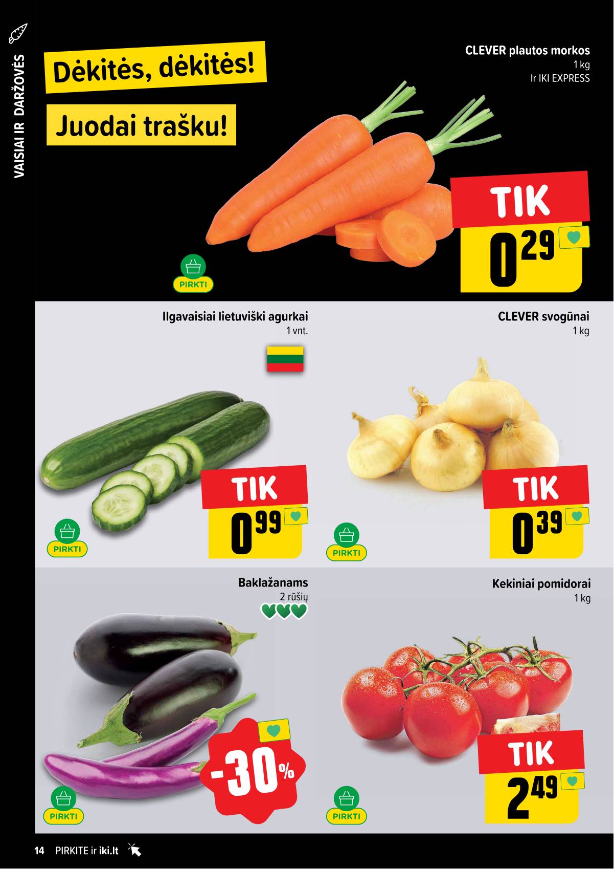 Iki - IKI akcijų leidinys 14 puslapis