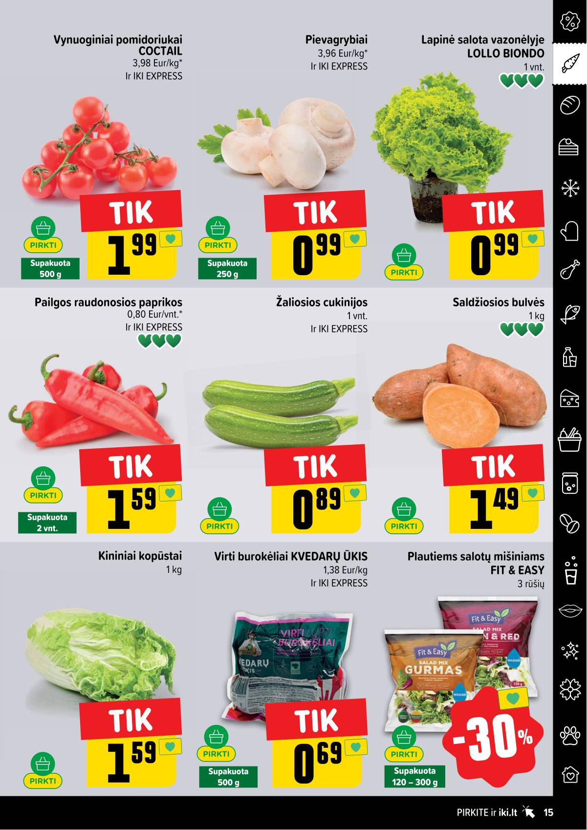 Iki - IKI akcijų leidinys 15 puslapis