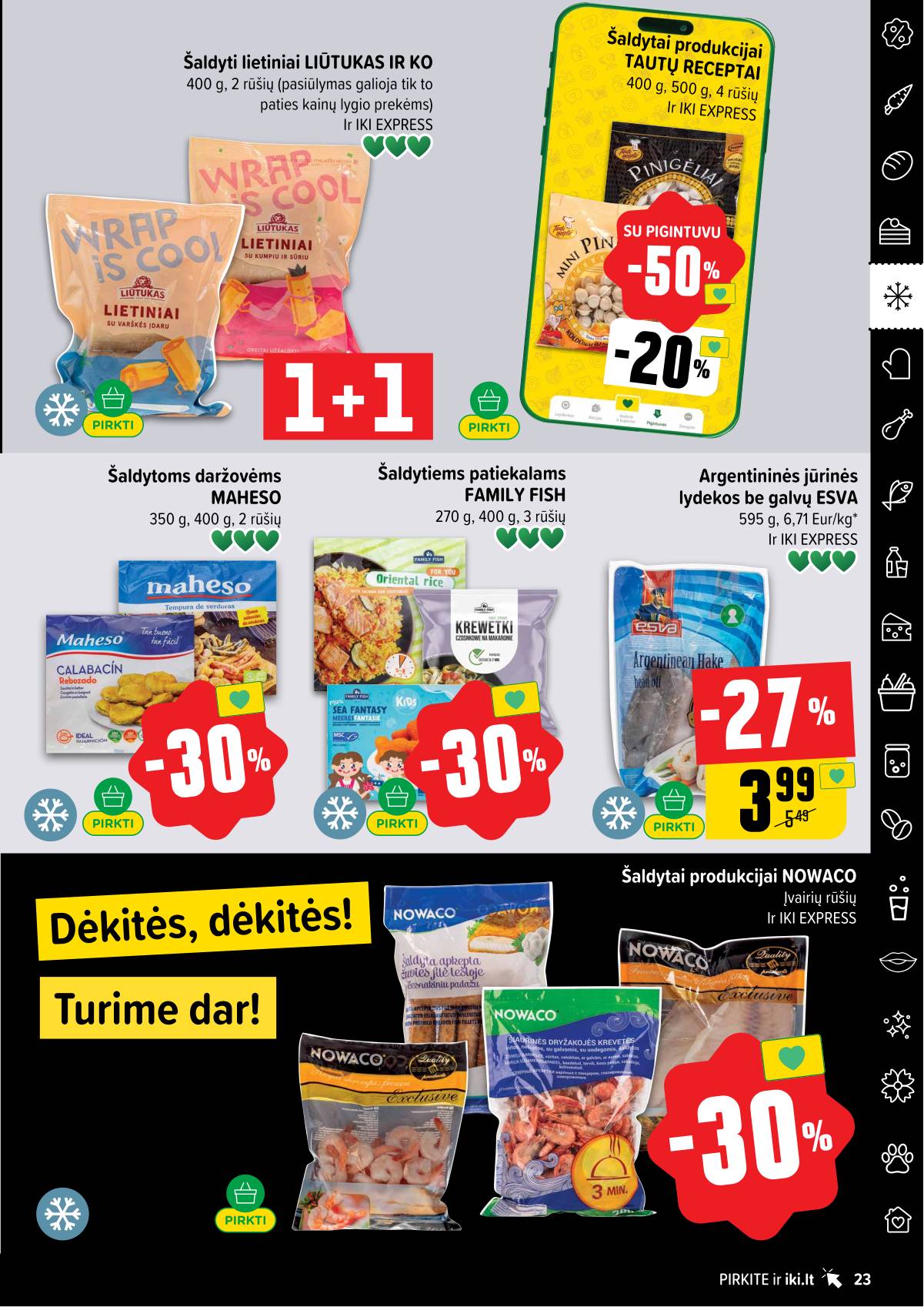 Iki - IKI akcijų leidinys 23 puslapis