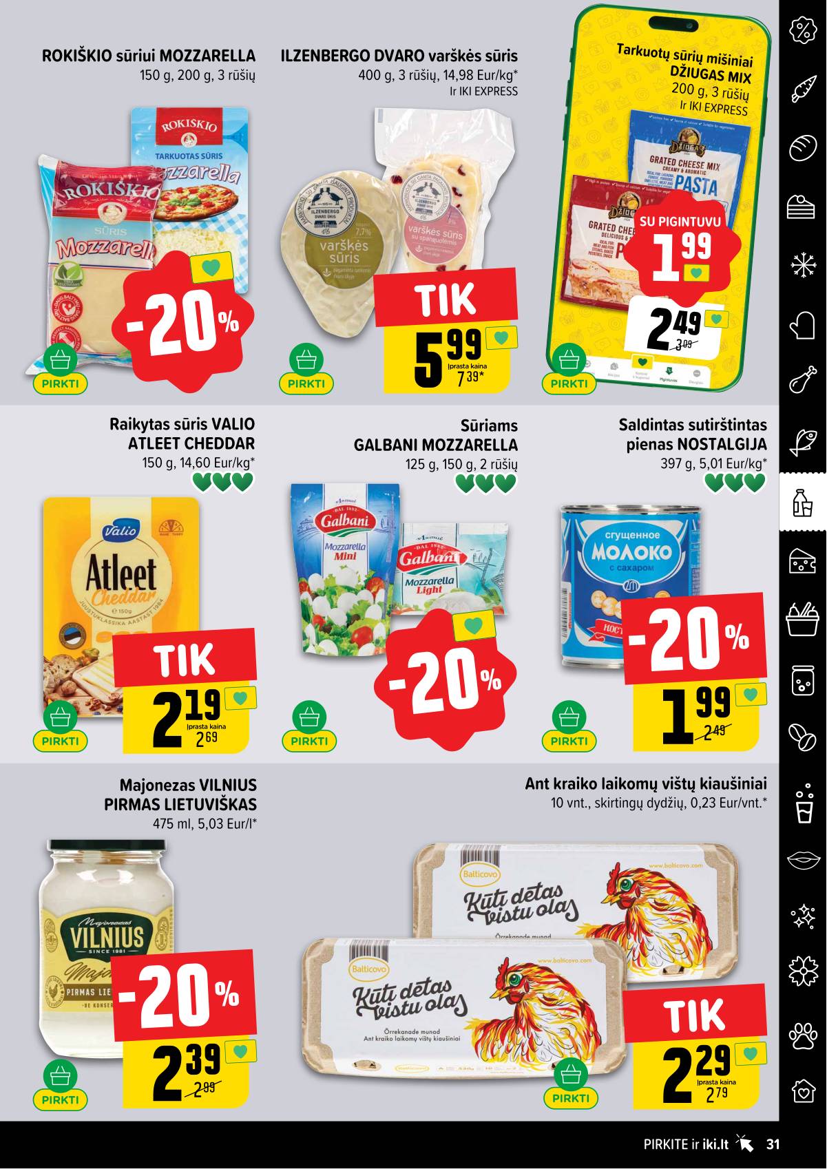 Iki - IKI akcijų leidinys 31 puslapis